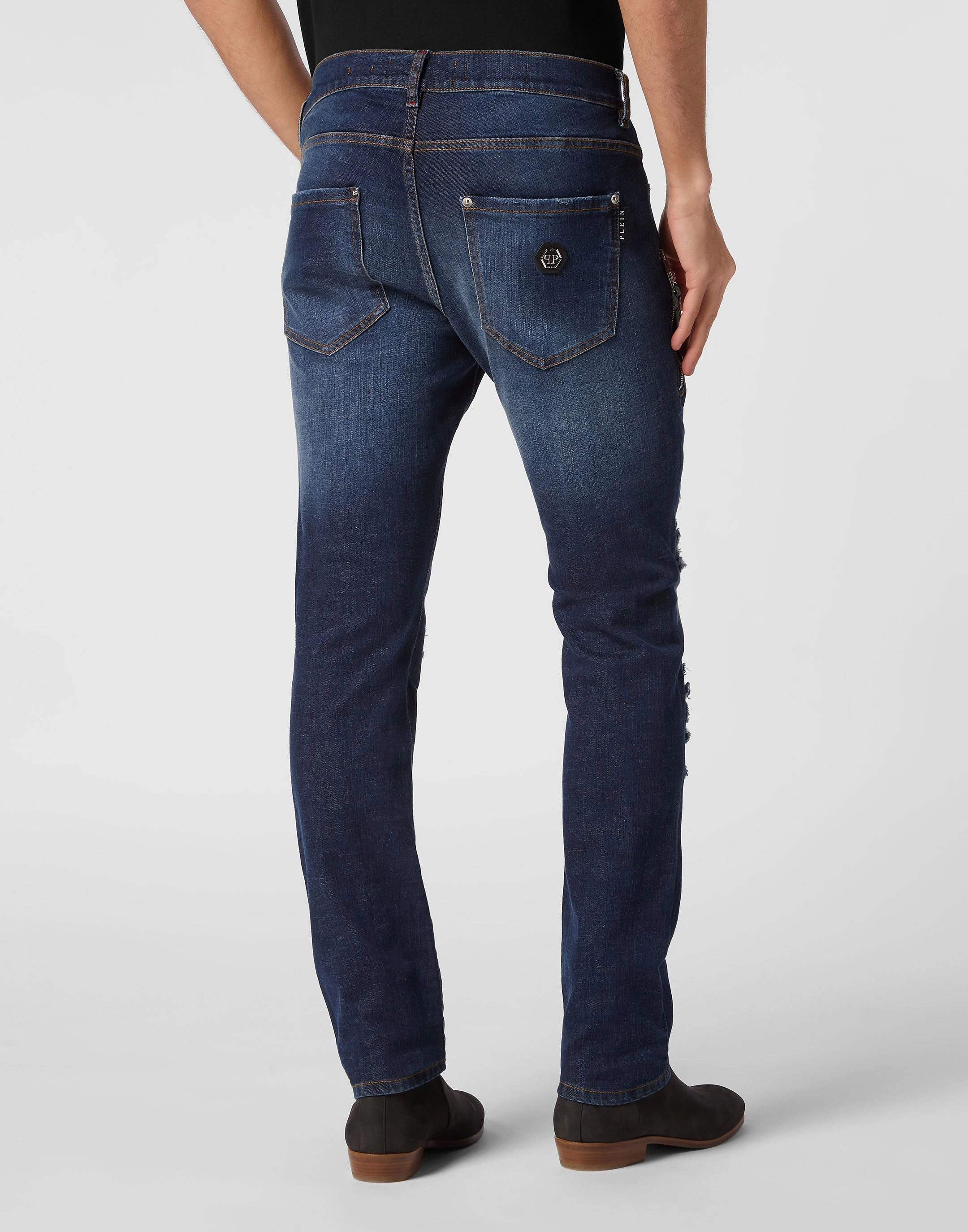 Denim Rock Star Fit Trousers