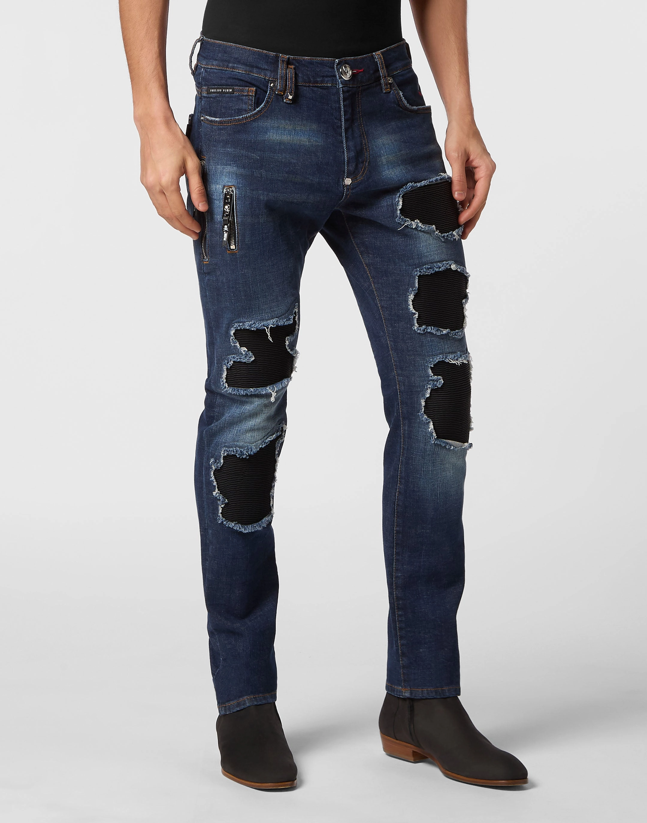 Denim Rock Star Fit Trousers