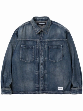 Denim Shirt mens polos clearance
