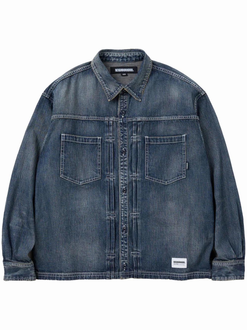 Denim Shirt mens polos clearance