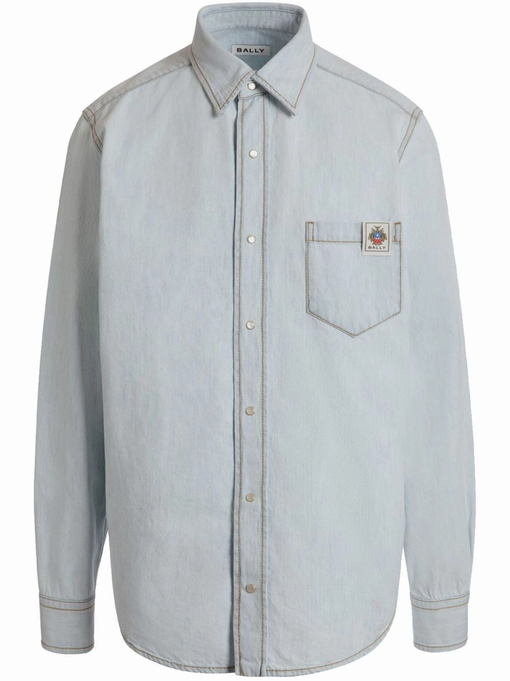 Denim Shirt mens polos clearance