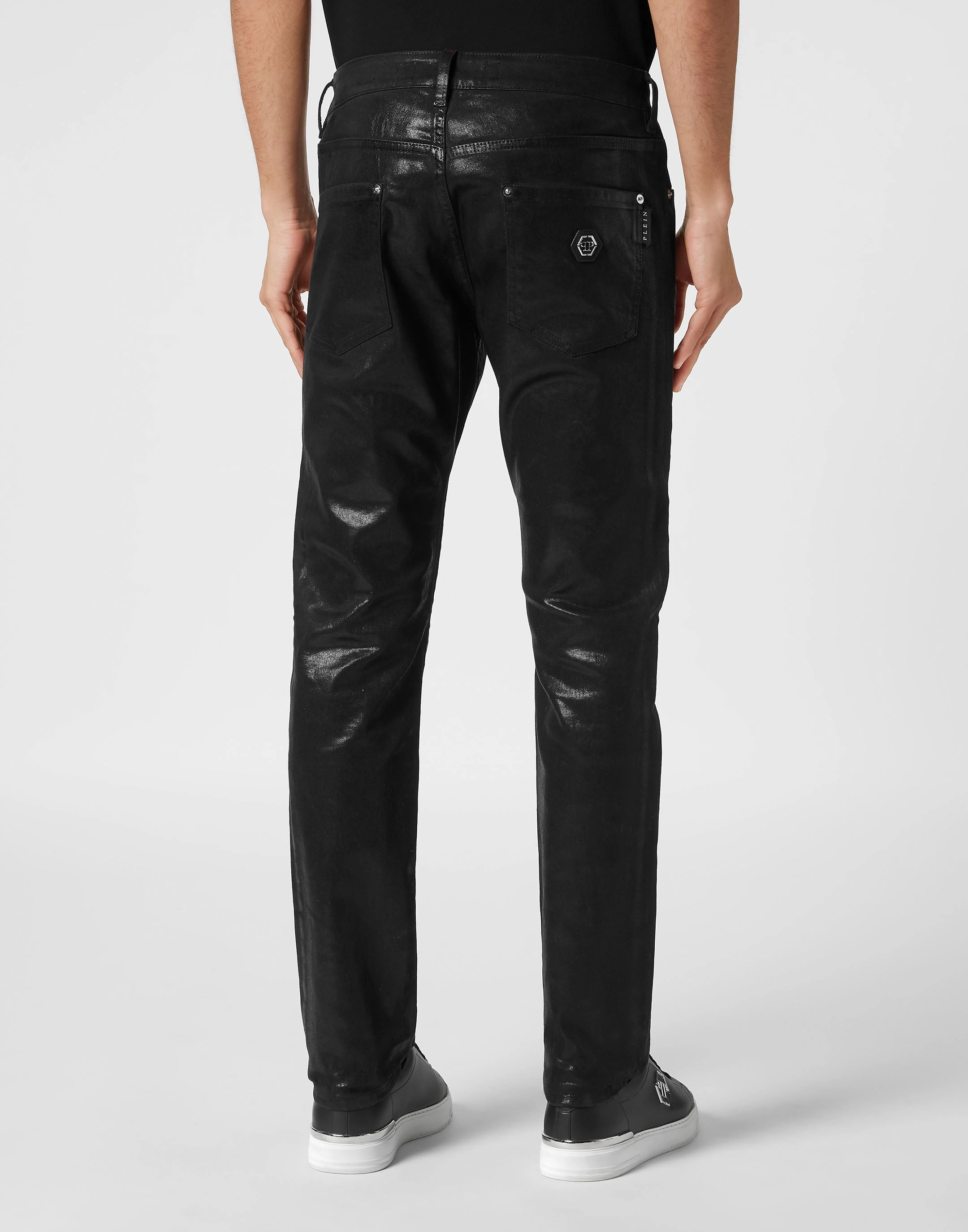 Denim Super Basic Straight Trousers