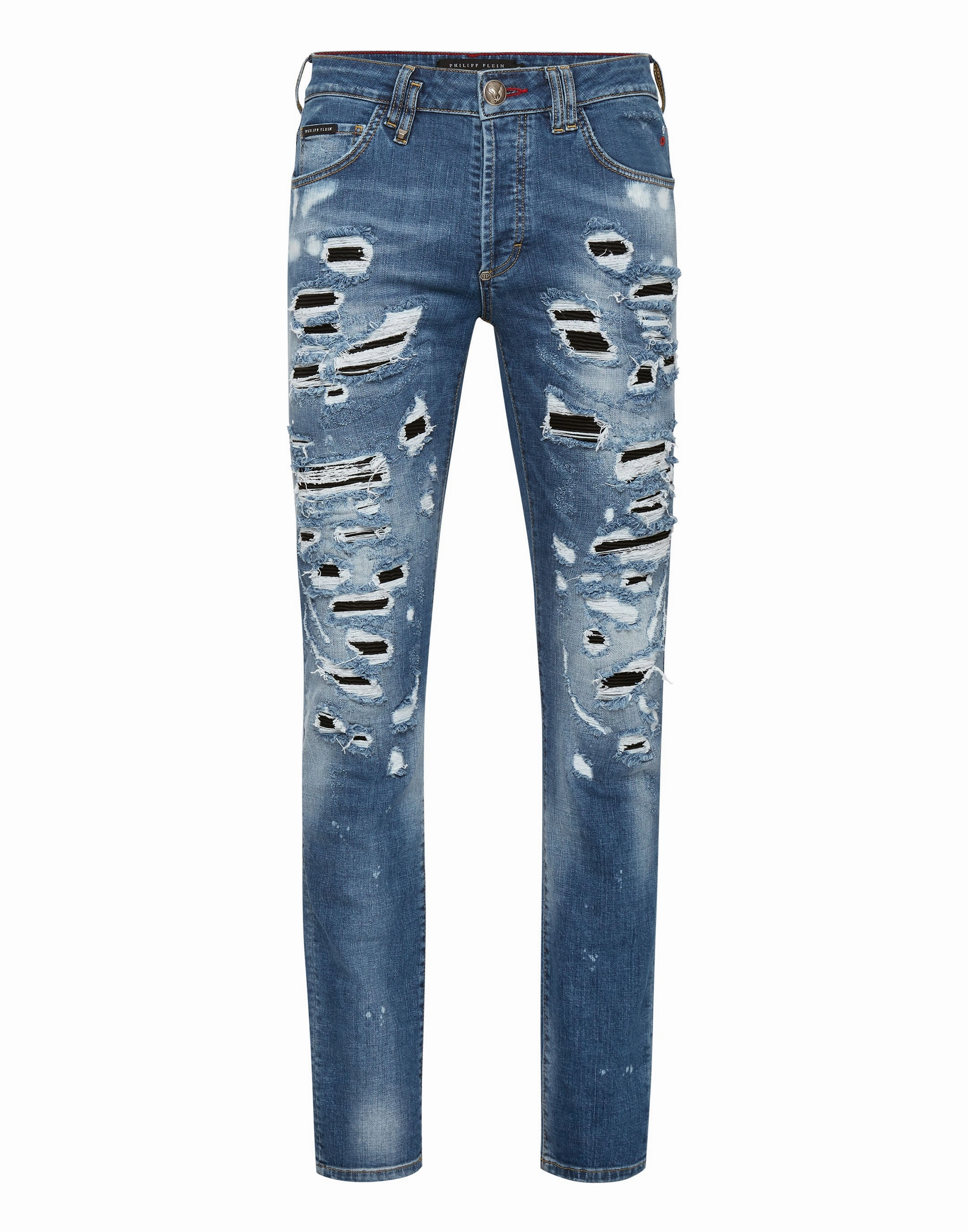 Denim Super Straight Cut Destroyed