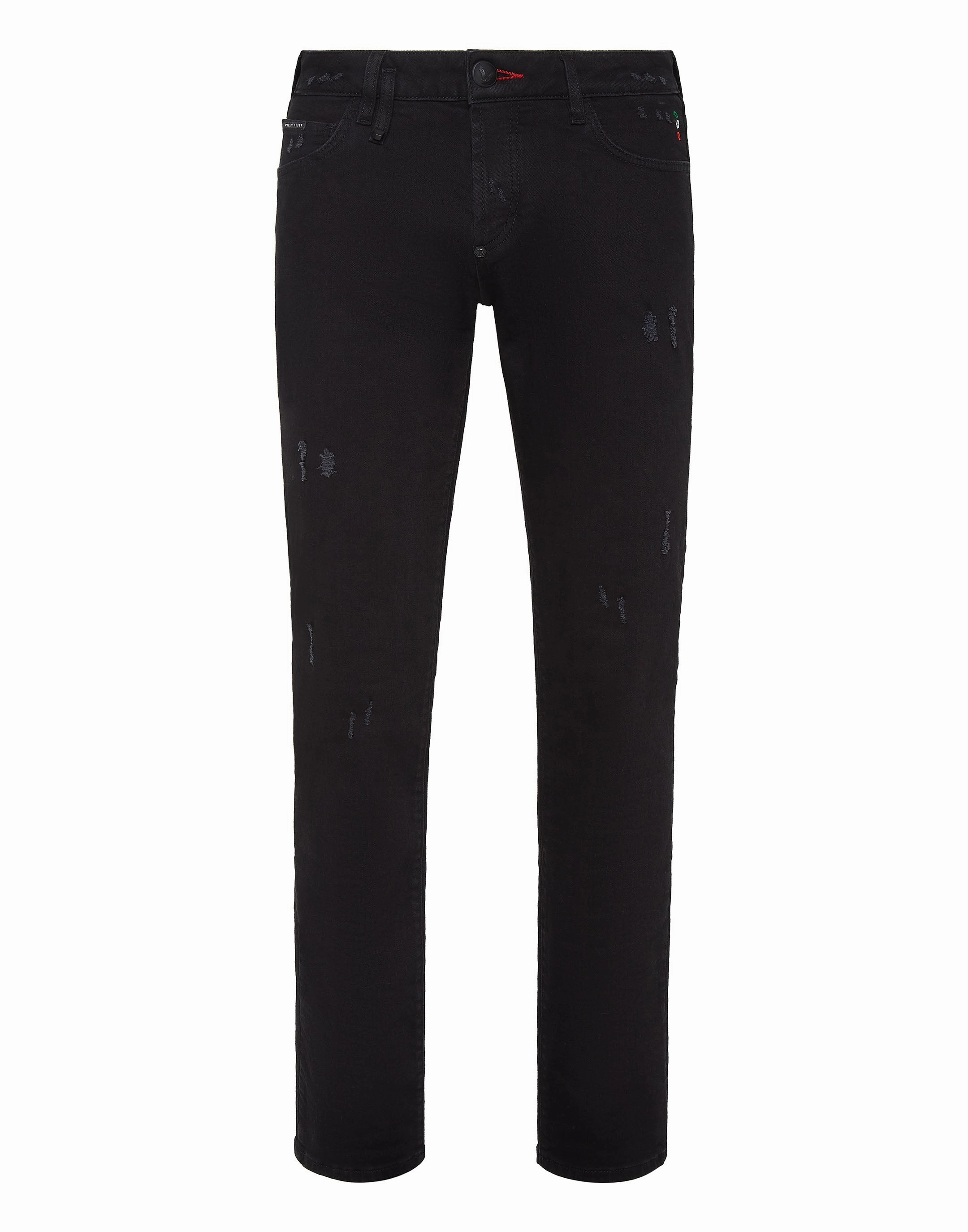 Denim Trousers Straight Cut Supreme Iconic Plein