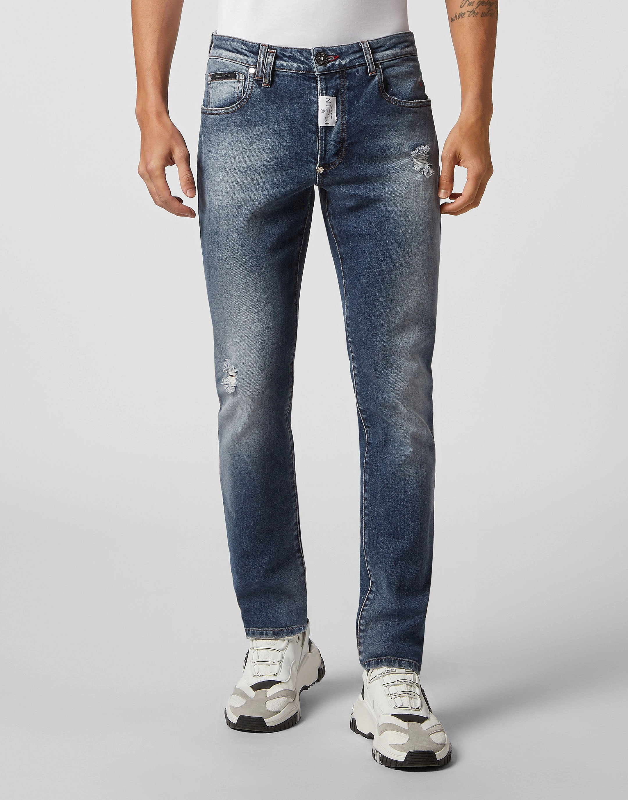 Denim Trousers Straight Supreme