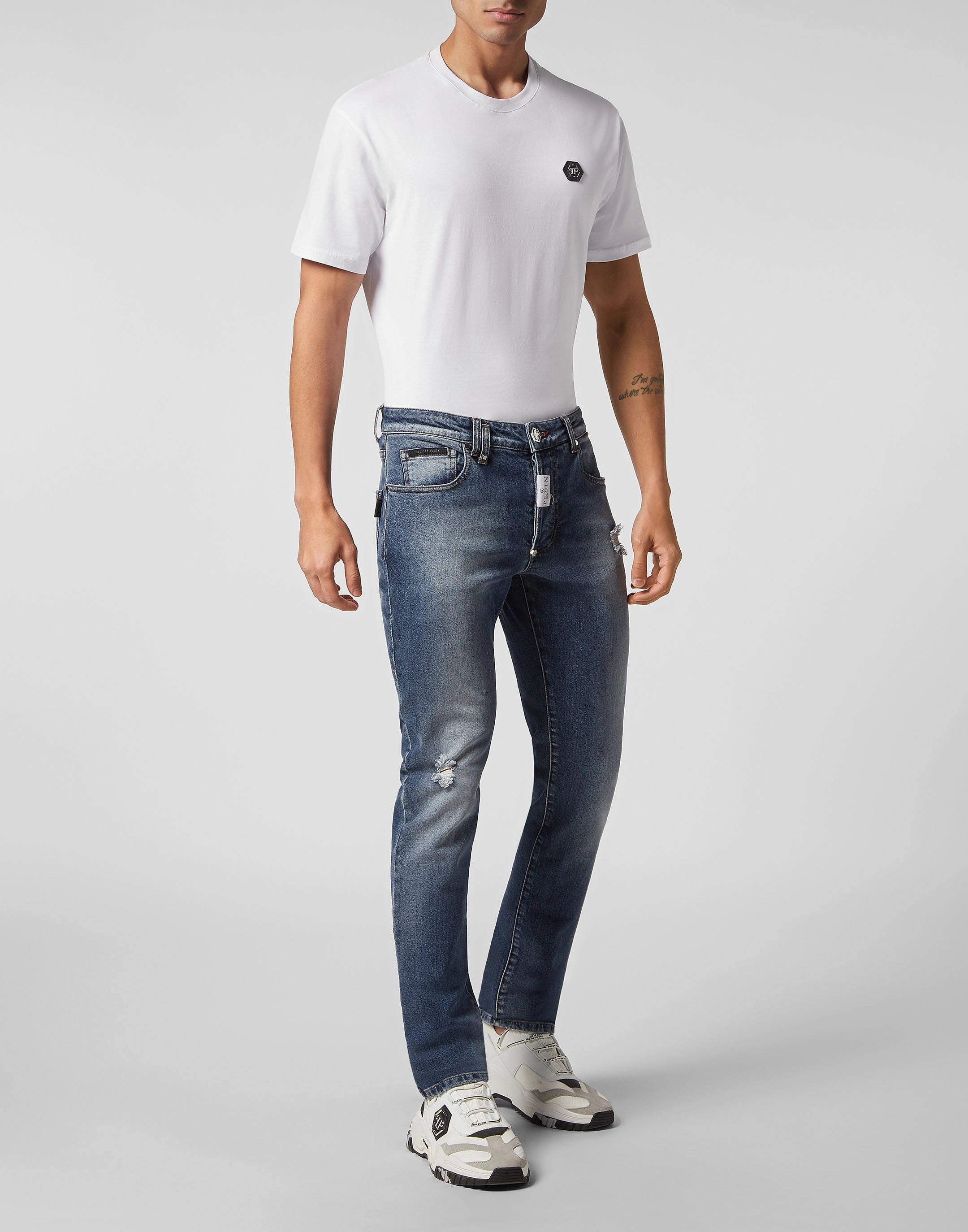 Denim Trousers Straight Supreme