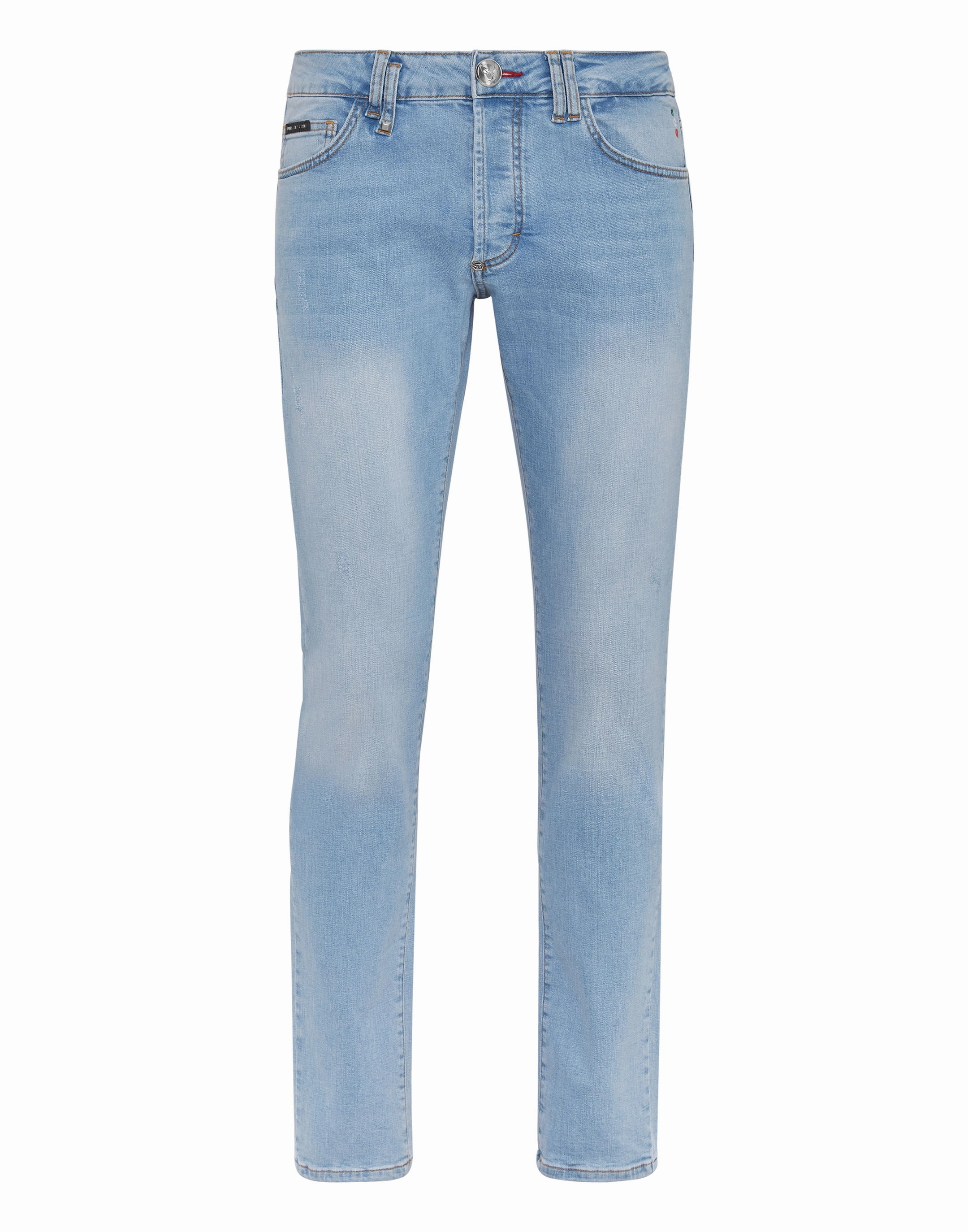 Denim Trousers Super Straight Cut Basic