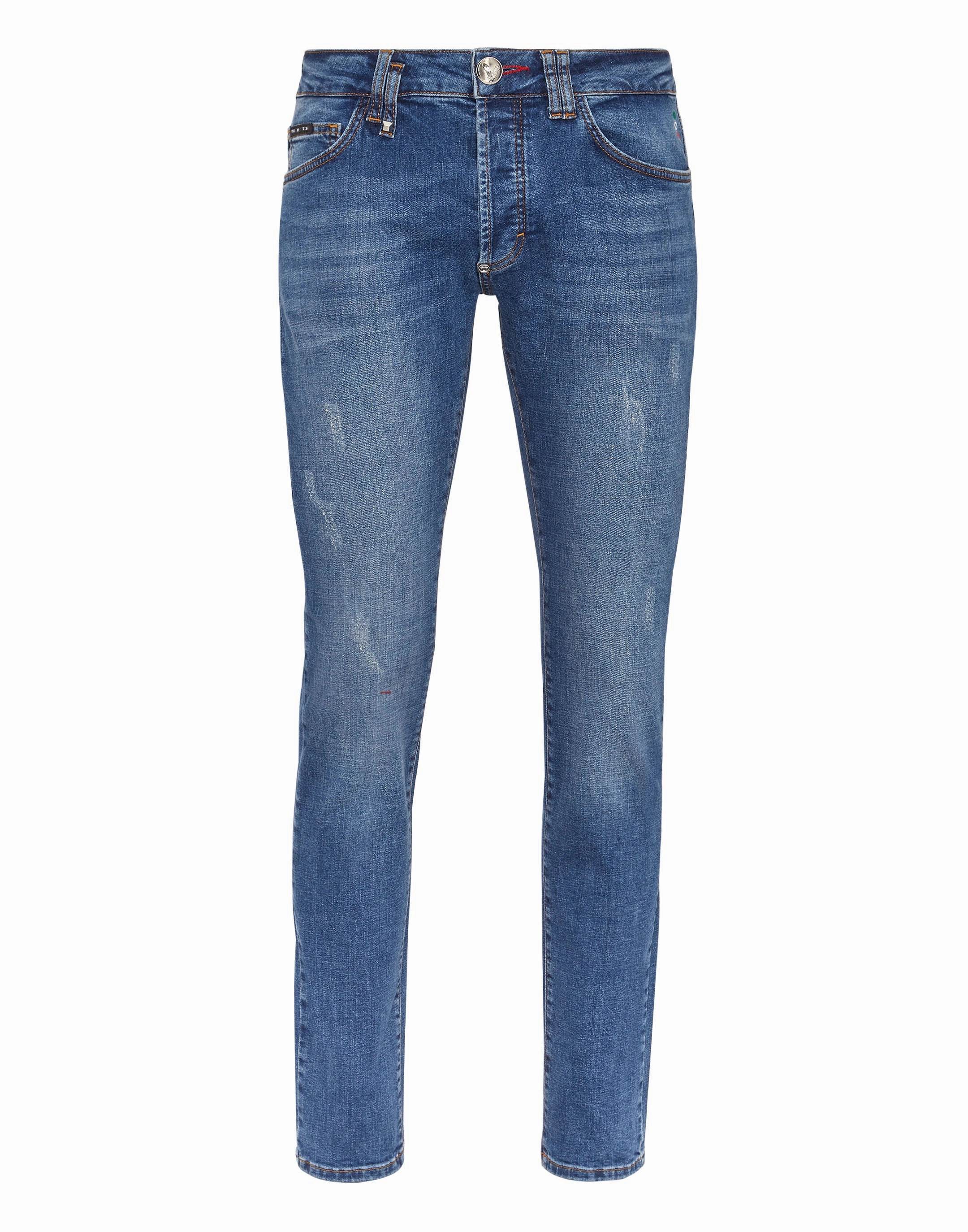 Denim Trousers Super Straight Cut Basic