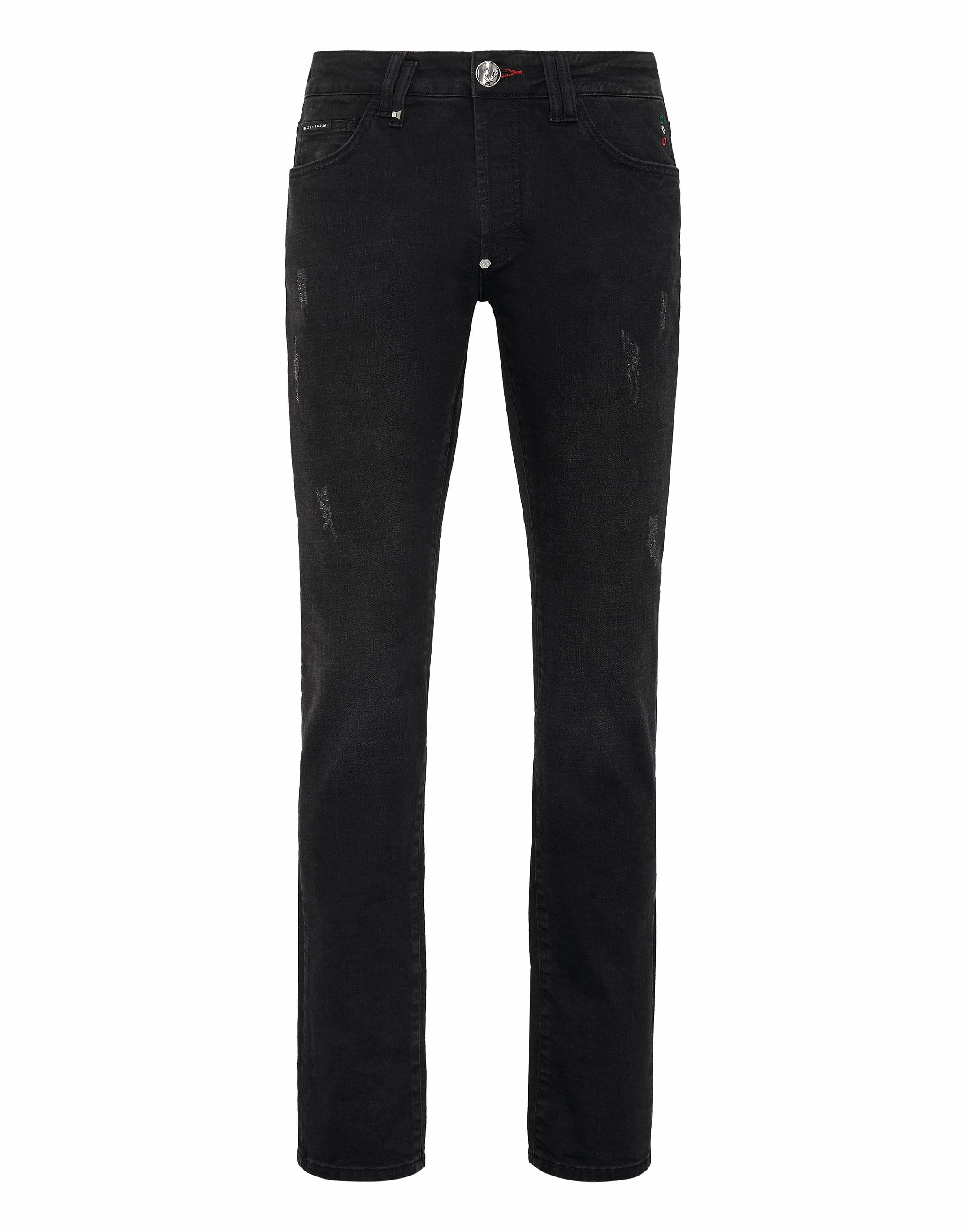 Denim Trousers Super Straight Cut Basic