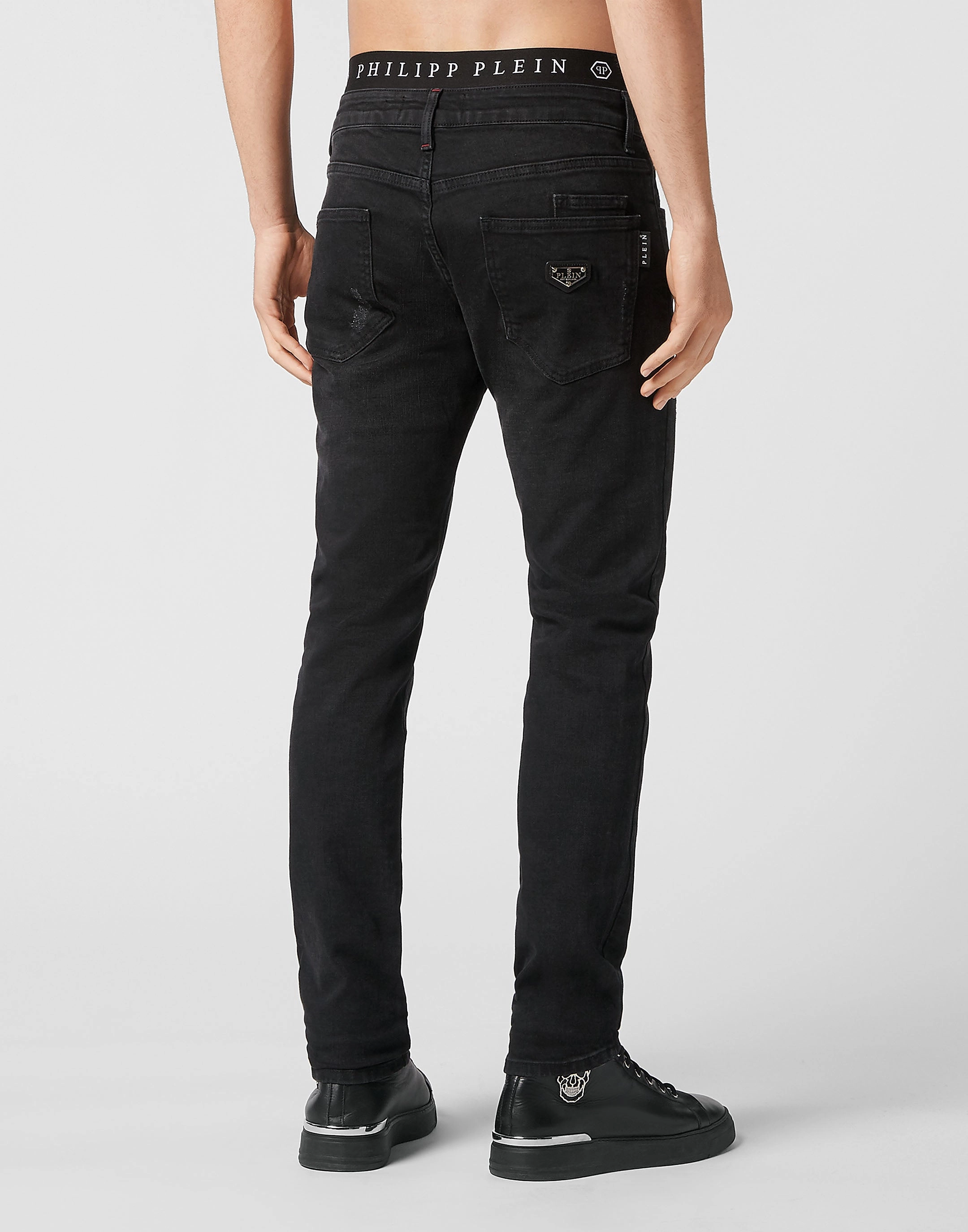 Denim Trousers Super Straight Cut Basic