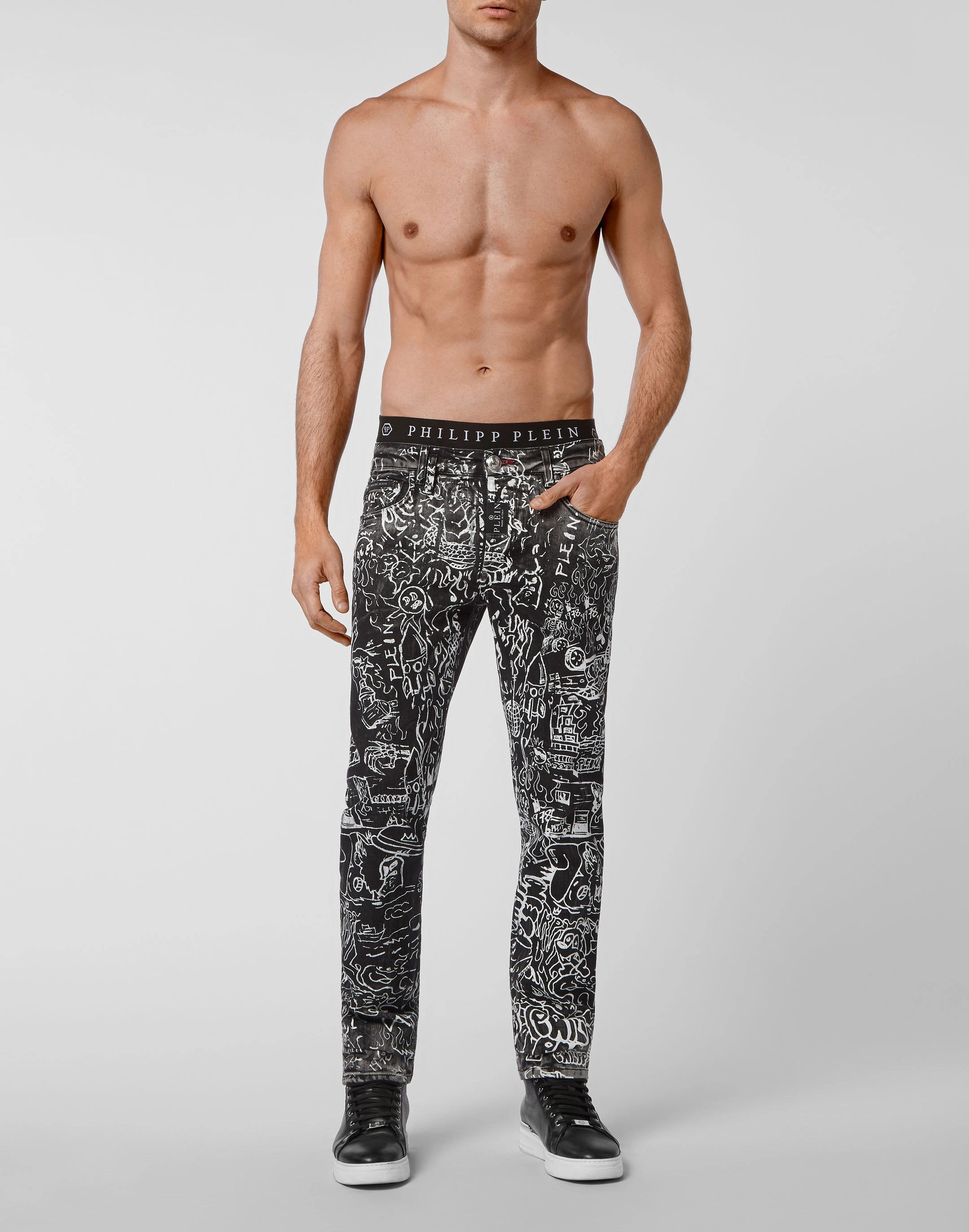Denim Trousers Super Straight Cut