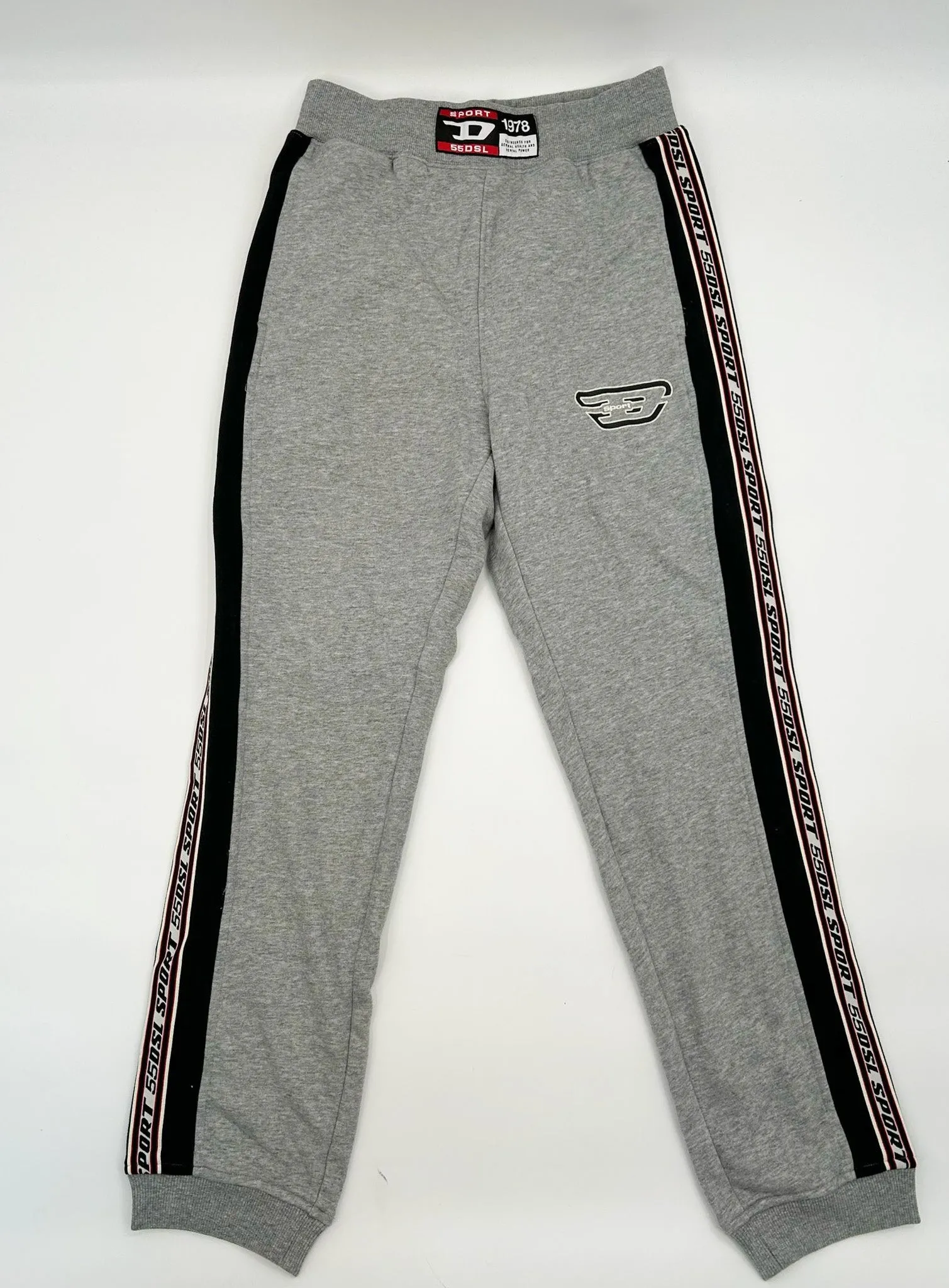 Diesel Sport Bounss Gray Digital Sweatpants