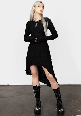 Disquiet Asymmetric Midi Dress Dresses Womens - beach dresses cheap