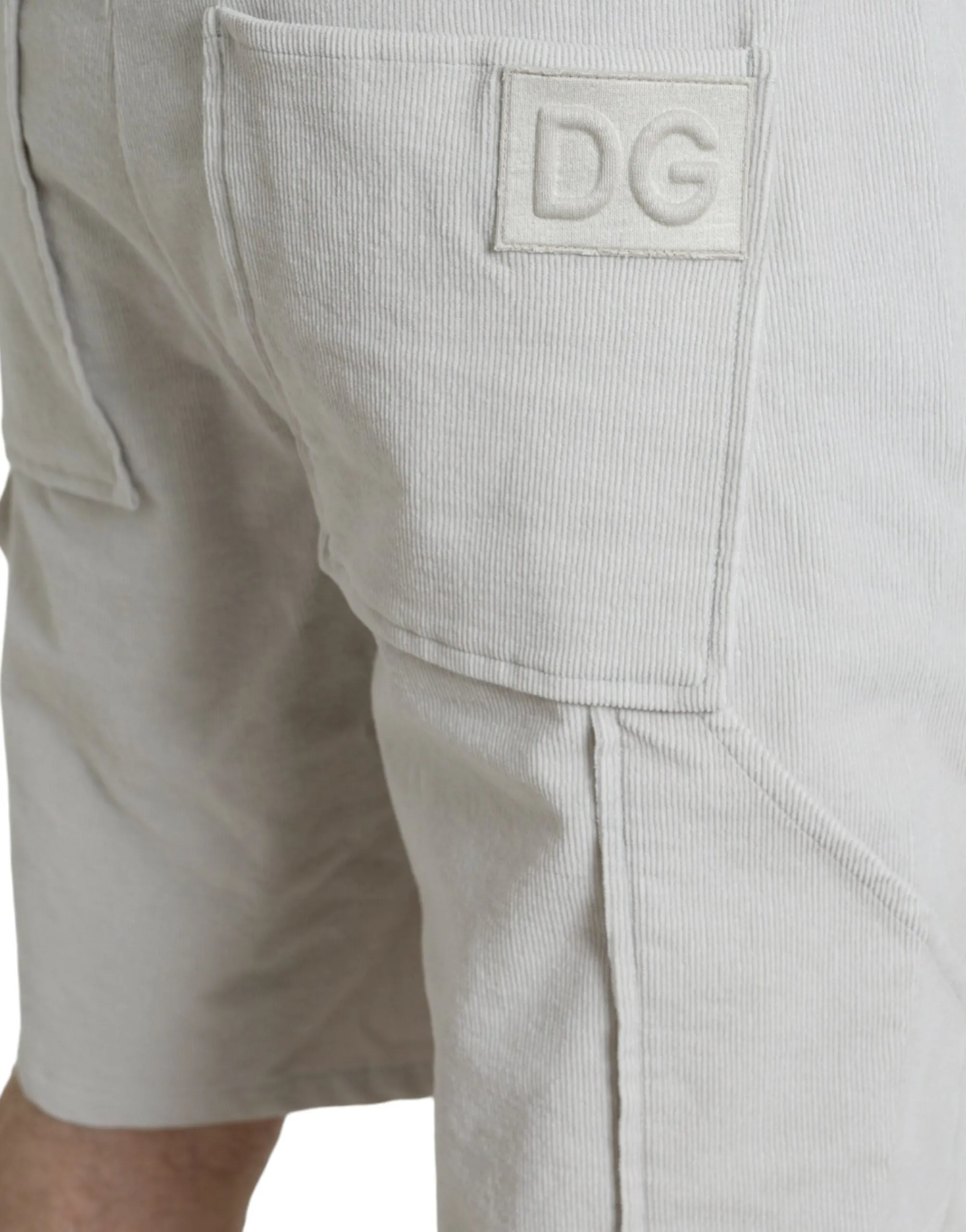 Dolce & Gabbana Cotton Corduroy Men's Bermuda Men's Shorts