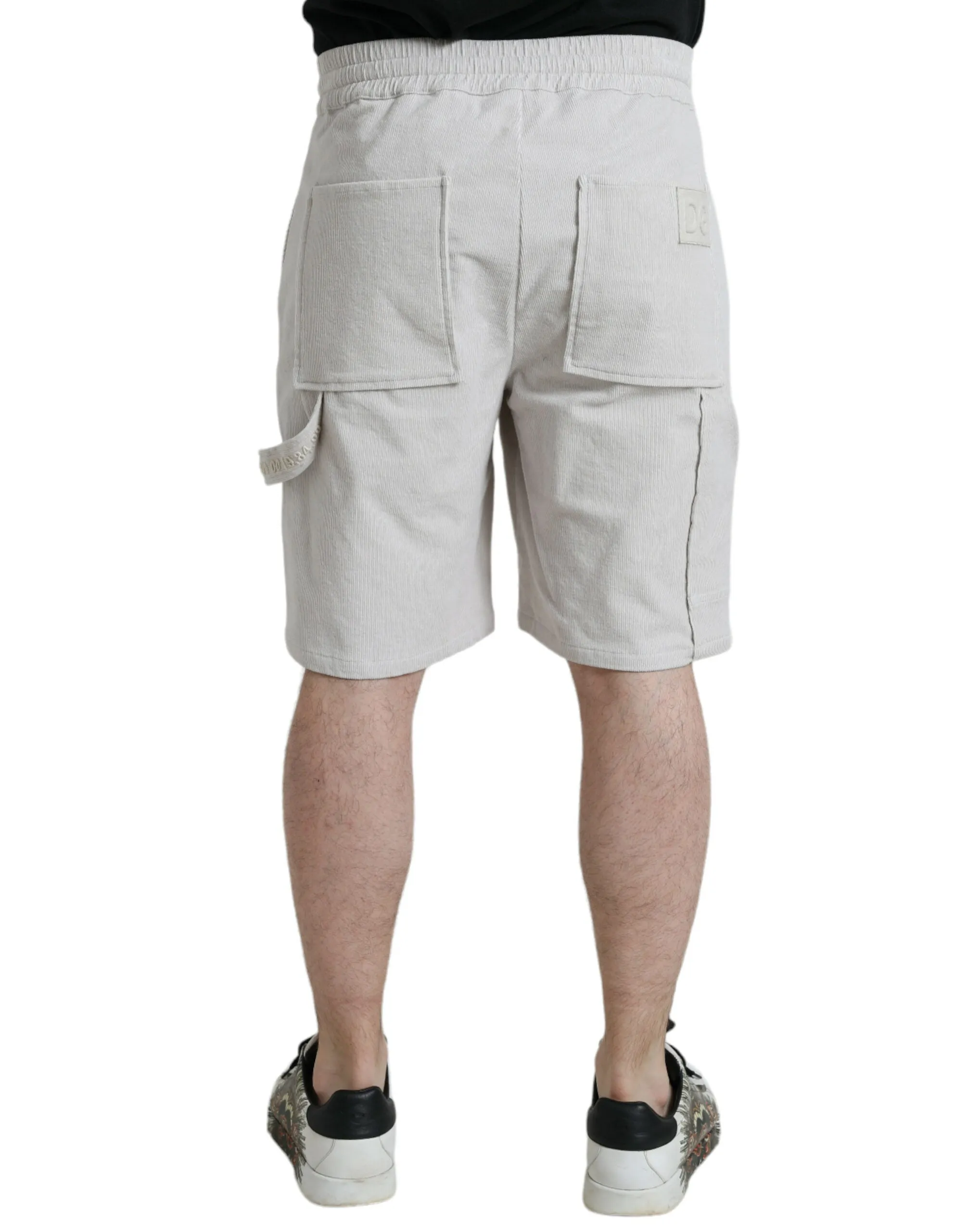 Dolce & Gabbana Cotton Corduroy Men's Bermuda Men's Shorts