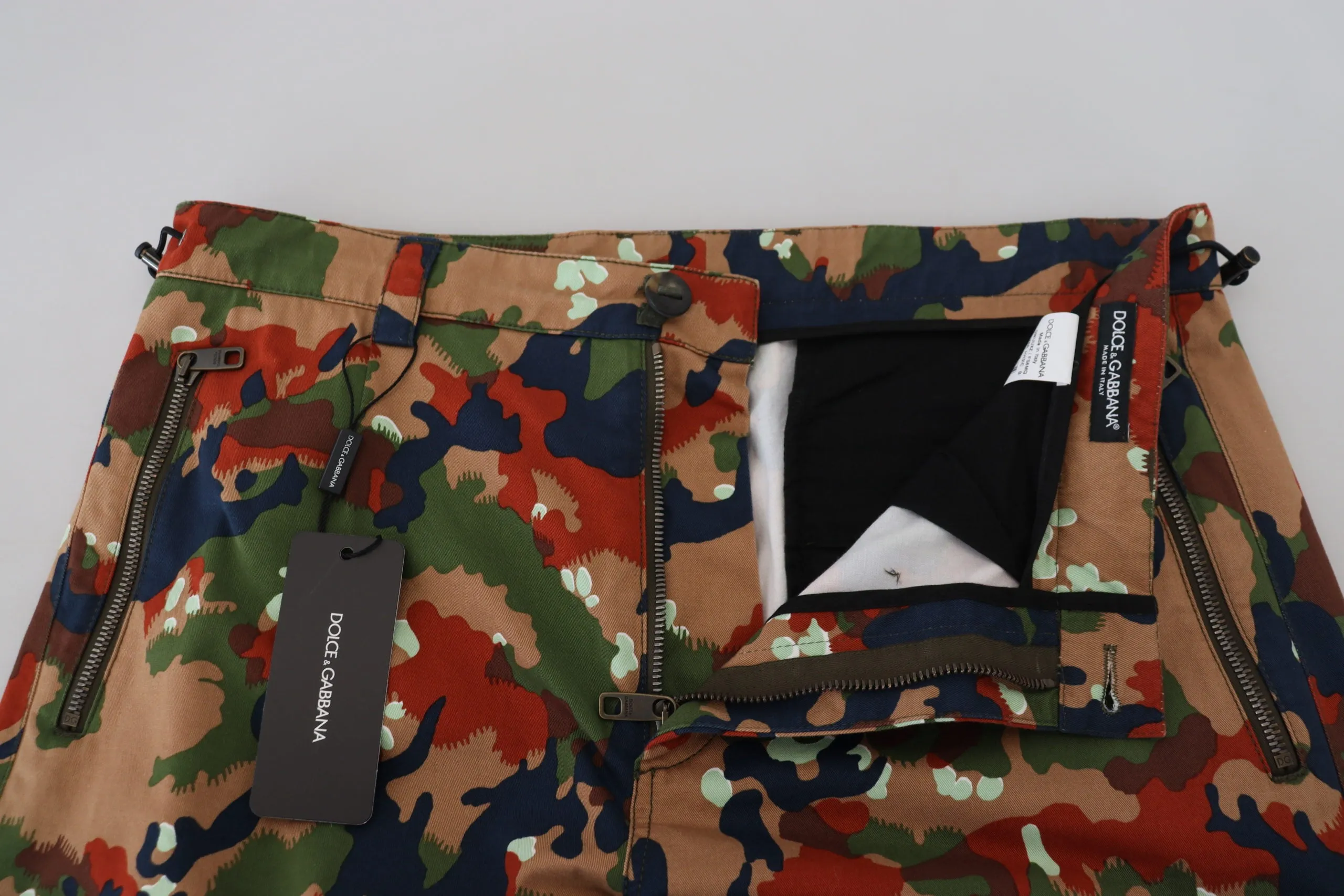 Dolce & Gabbana Italian Designer Cargo Men's Shorts