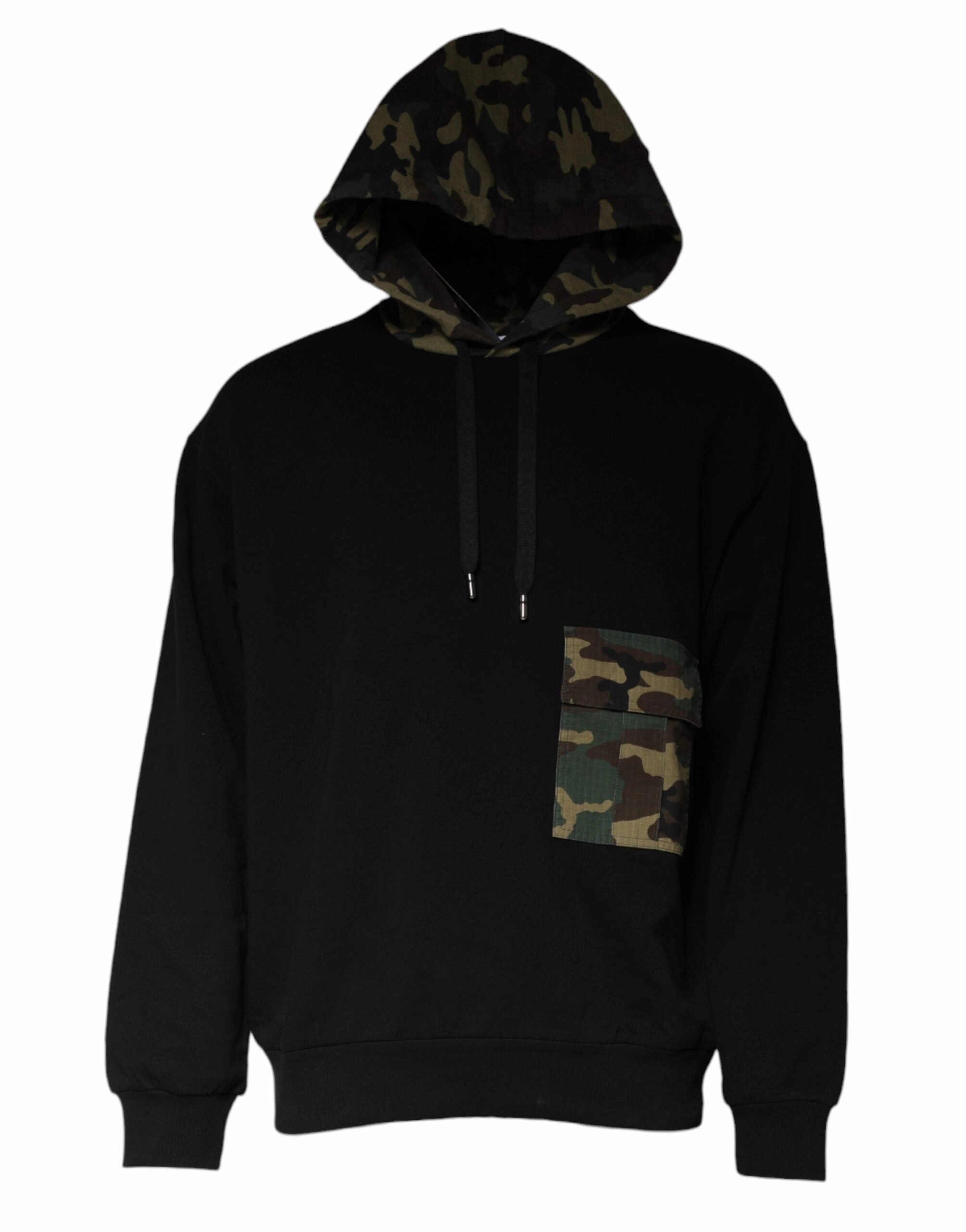Dolce & Gabbana Camouflage Hooded Sweatshirt Men's Sweater turtleneck sweaters sale
