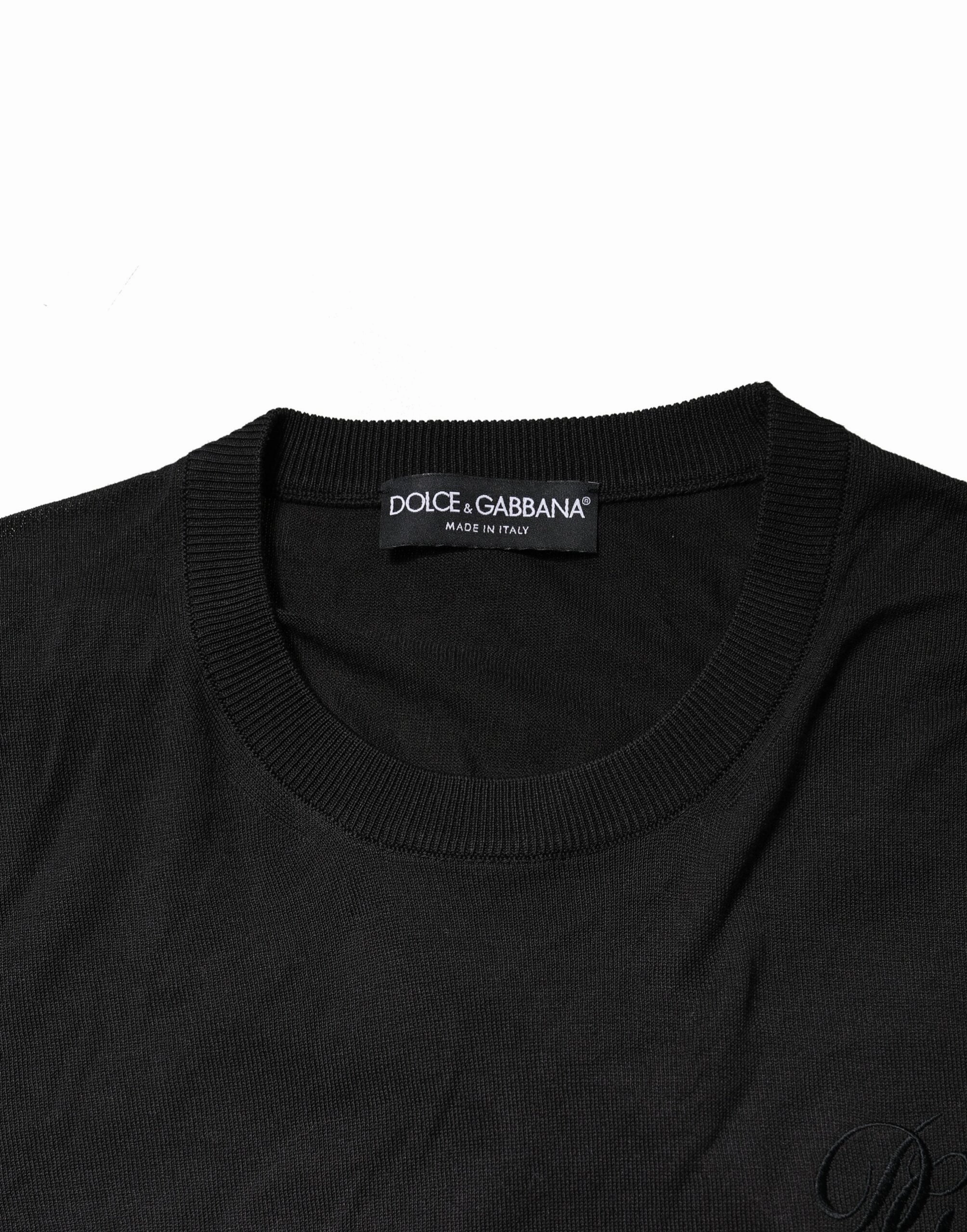 Dolce & Gabbana Cotton DG Logo Men Sweatshirt Men's Sweater (Pre-Owned)