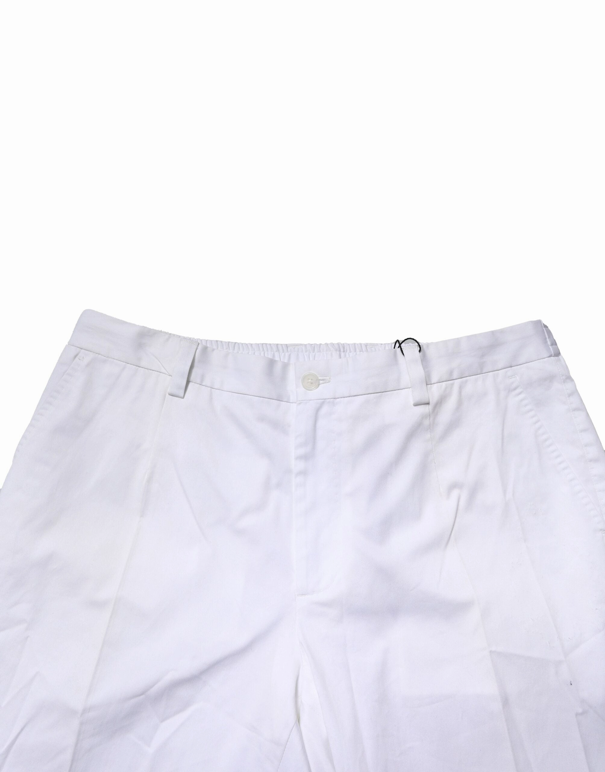 Dolce & Gabbana Cotton Dress Slim Formal Men's Pants