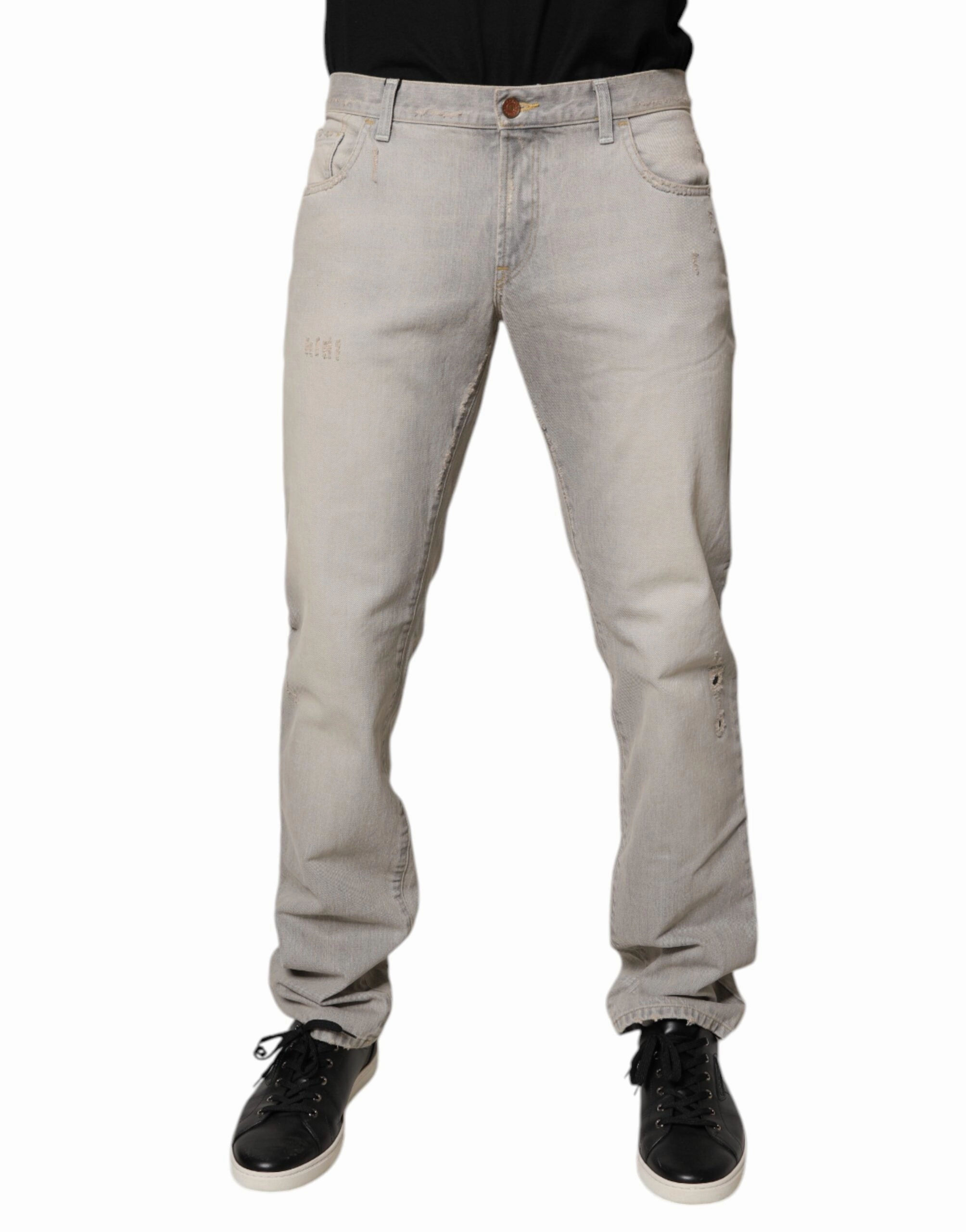 Dolce & Gabbana  Cotton Skinny blue Men's Jeans