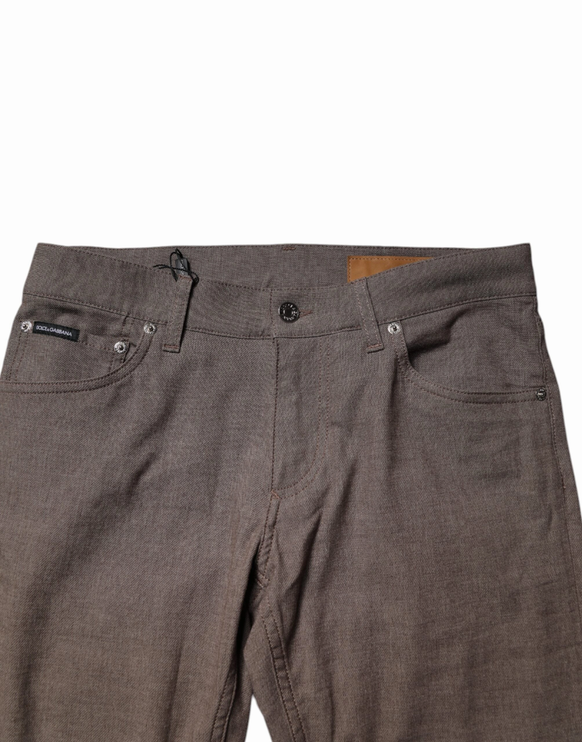 Dolce & Gabbana Cotton Stretch Chino Men's Pants