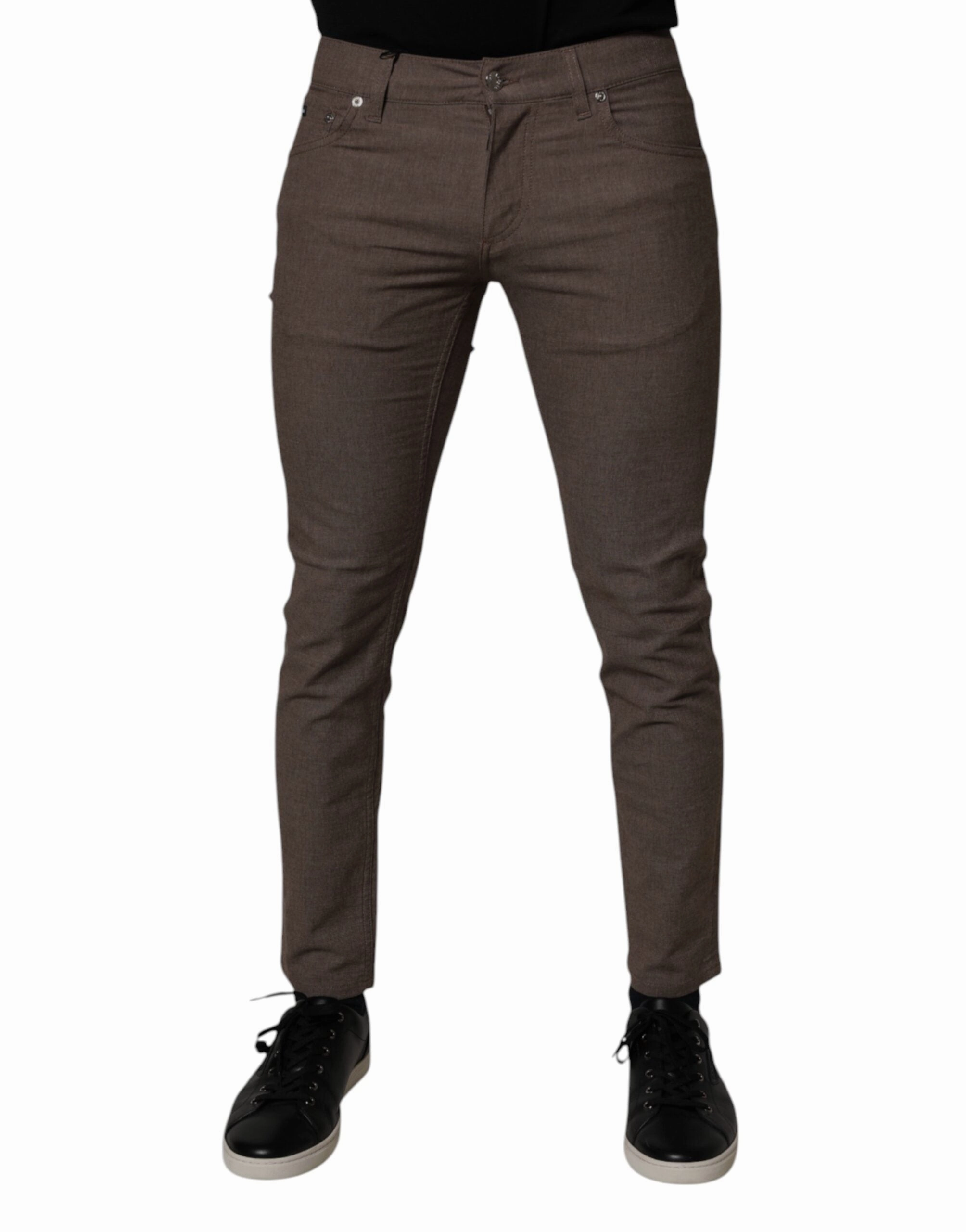 Dolce & Gabbana Cotton Stretch Chino Men's Pants
