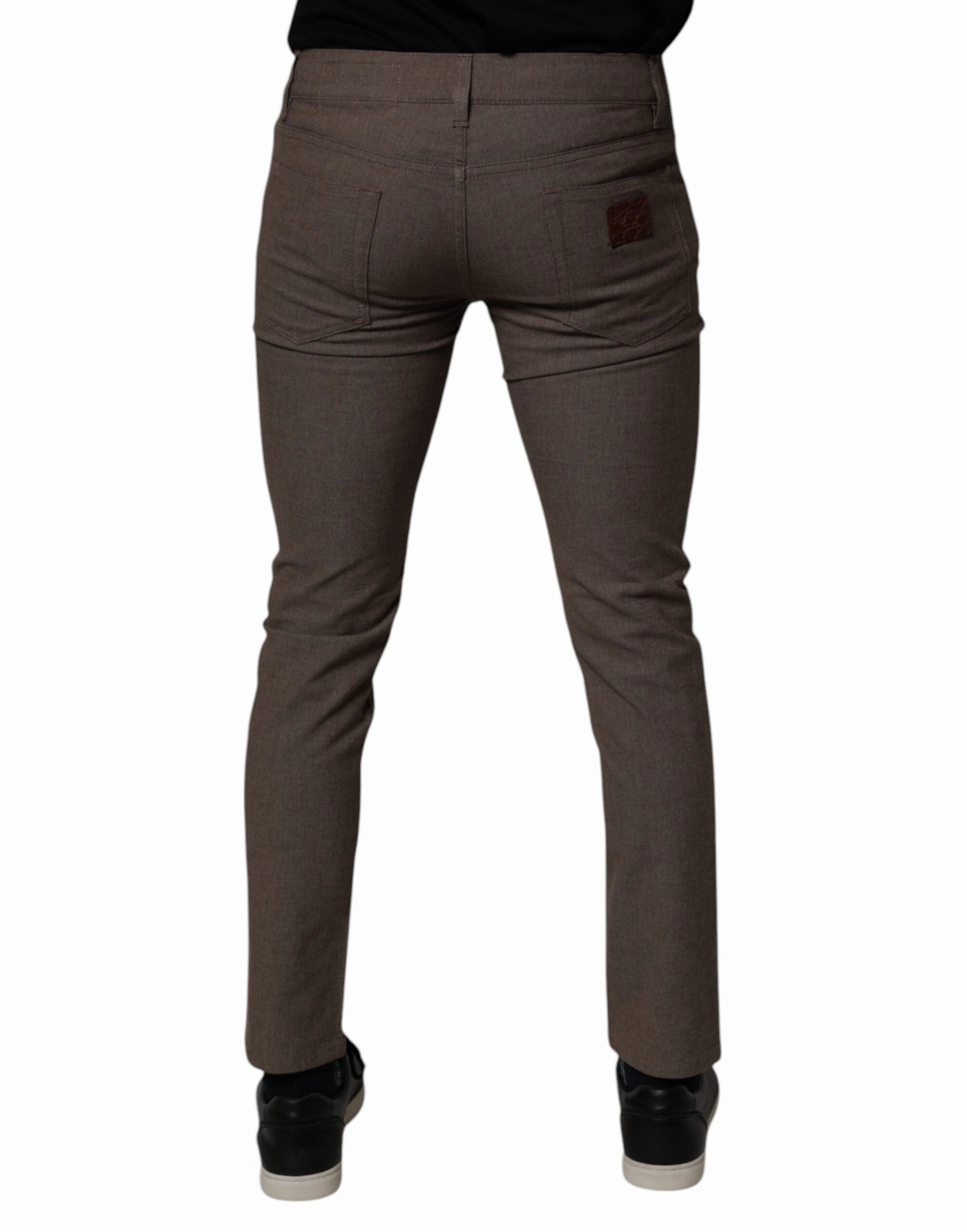 Dolce & Gabbana Cotton Stretch Chino Men's Pants