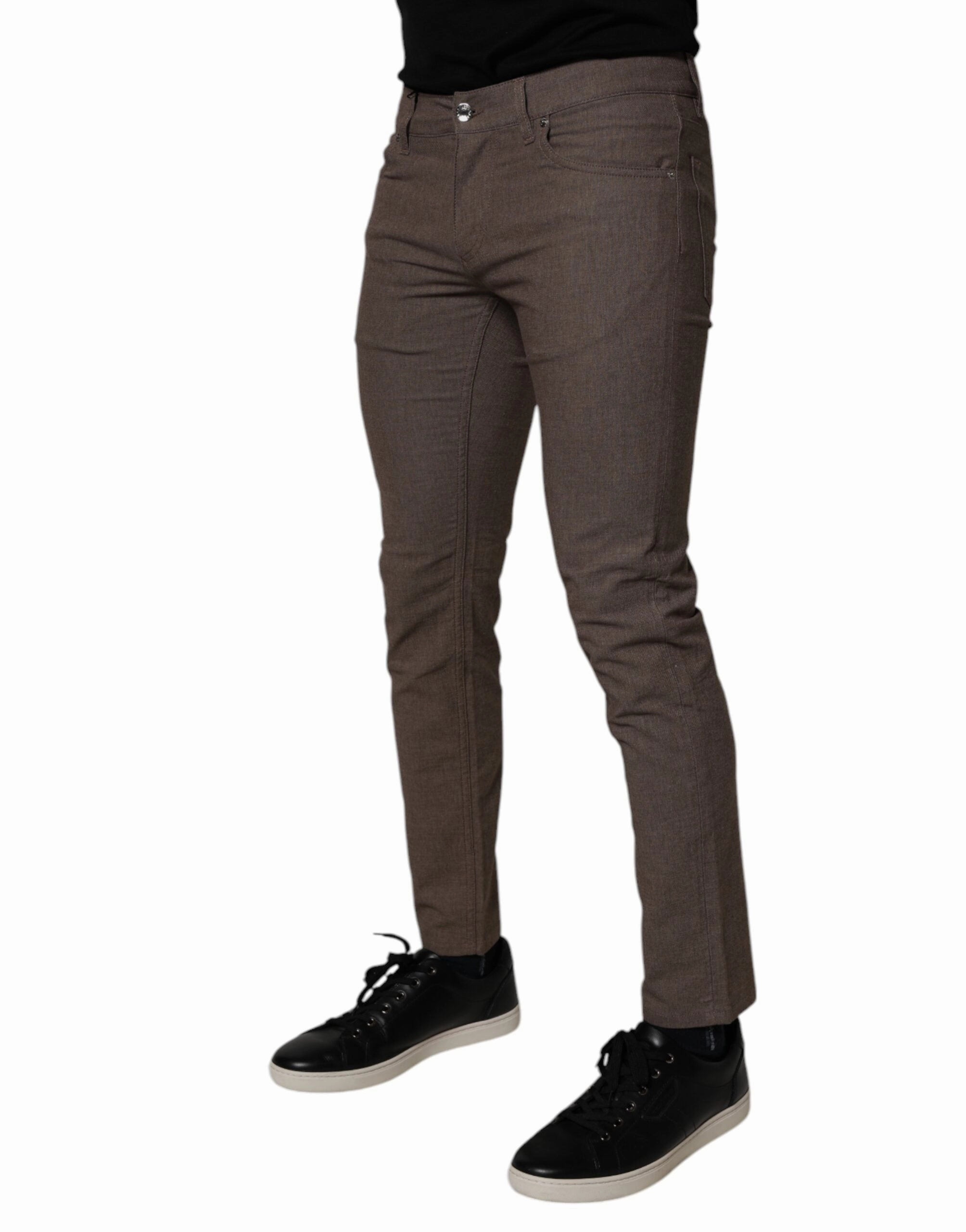 Dolce & Gabbana Cotton Stretch Chino Men's Pants