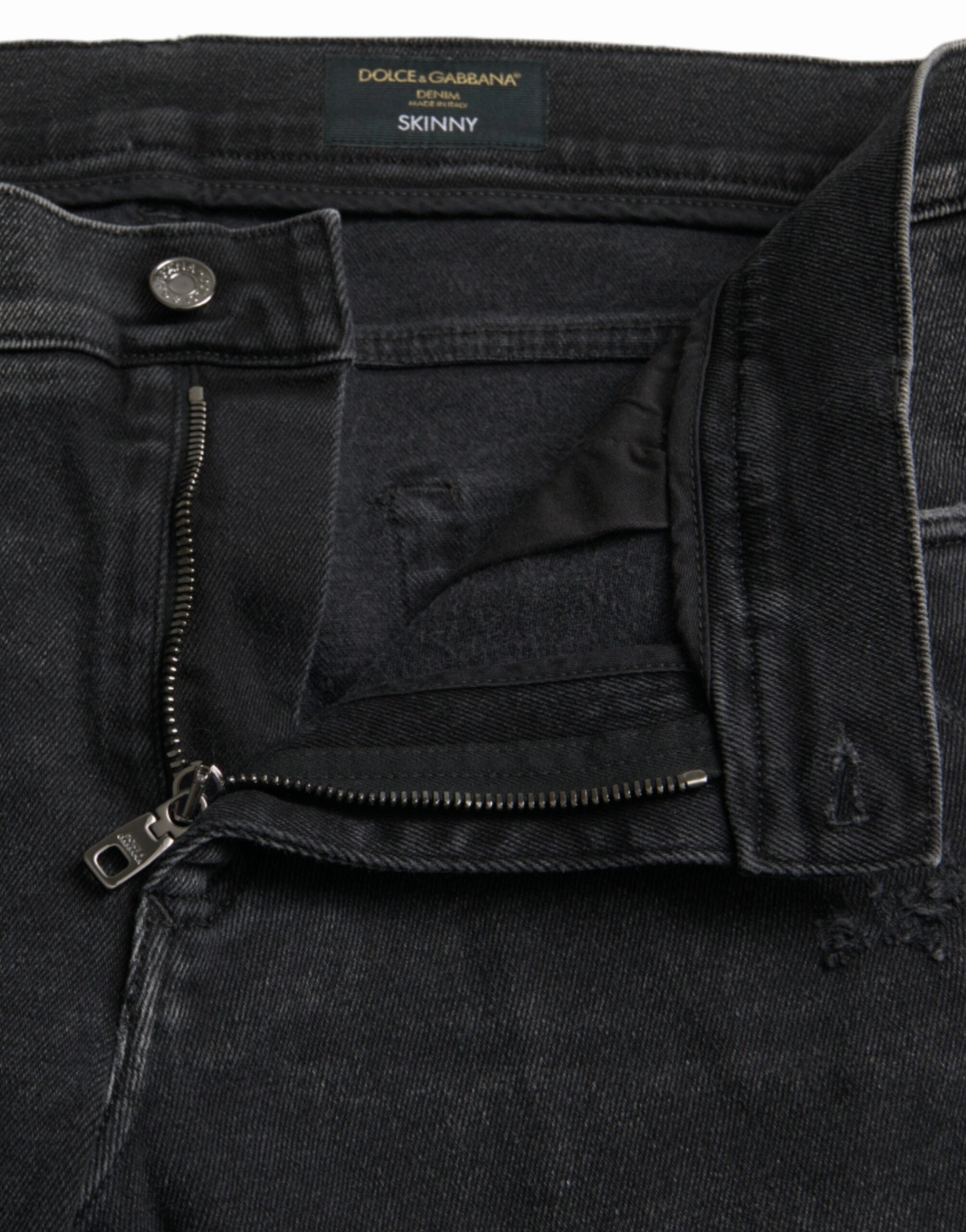 Dolce & Gabbana Cotton Stretch Skinny blue Logo Men's Jeans