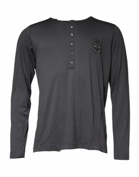 Dolce & Gabbana Crown Bee Embroidery Pullover Men's Sweater (Pre-Owned) turtleneck sweaters sale