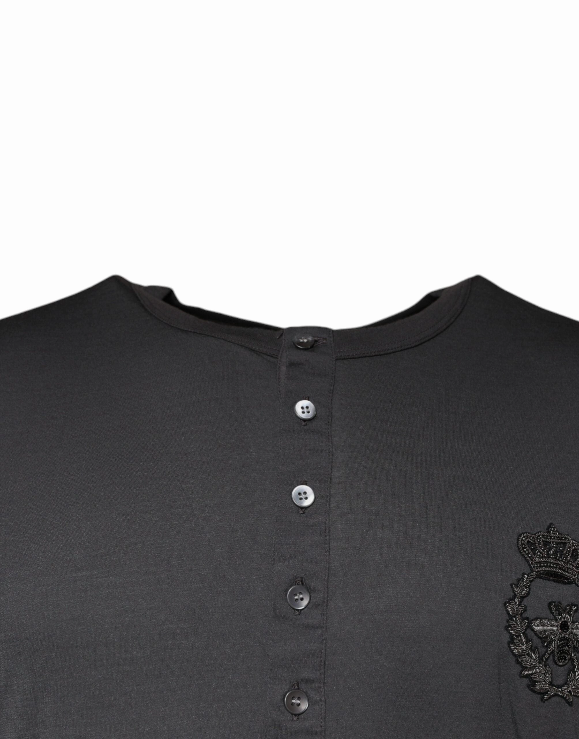 Dolce & Gabbana Crown Bee Embroidery Pullover Men's Sweater (Pre-Owned)