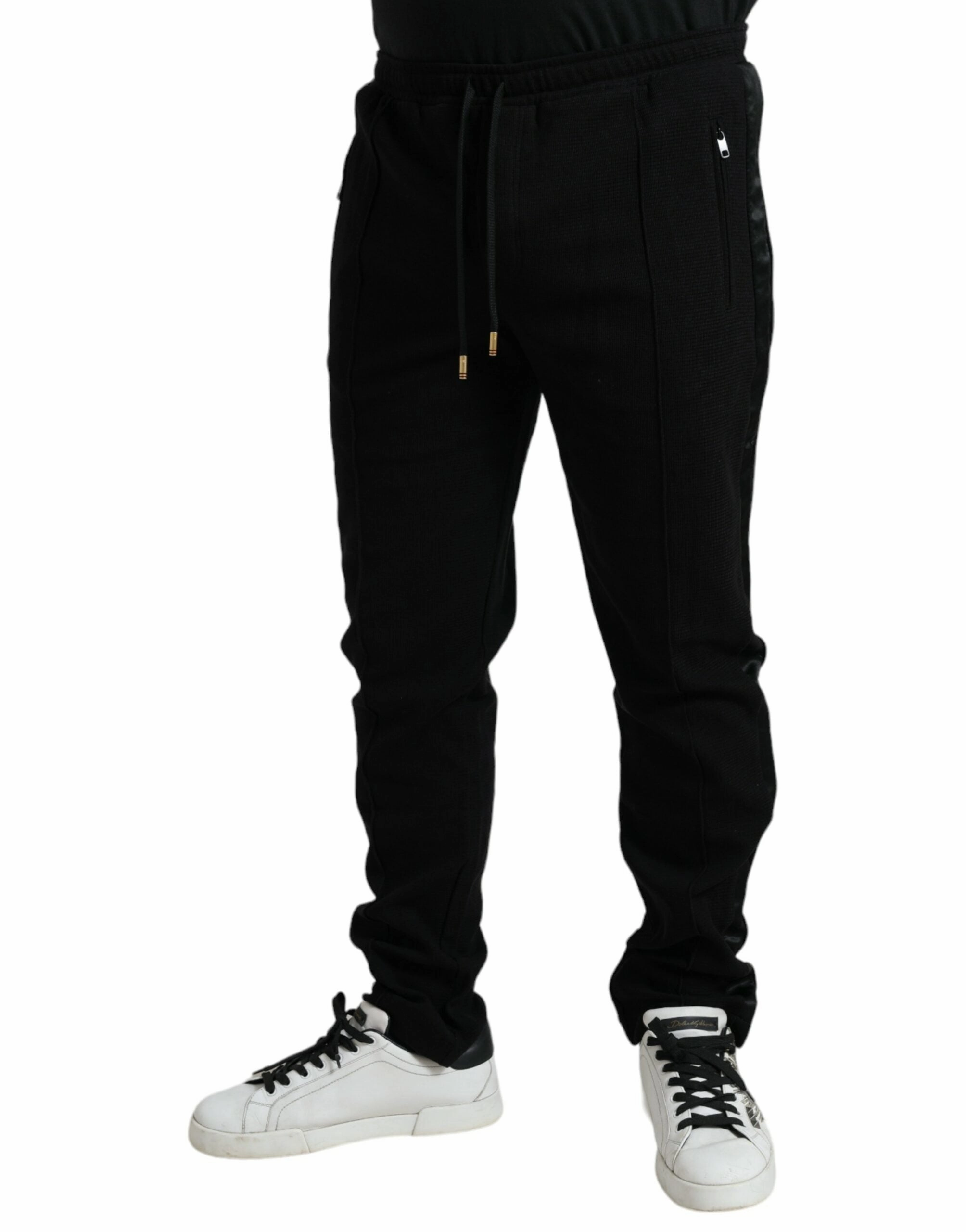 Dolce & Gabbana Elegant Cotton Blend Jogger Men's Pants
