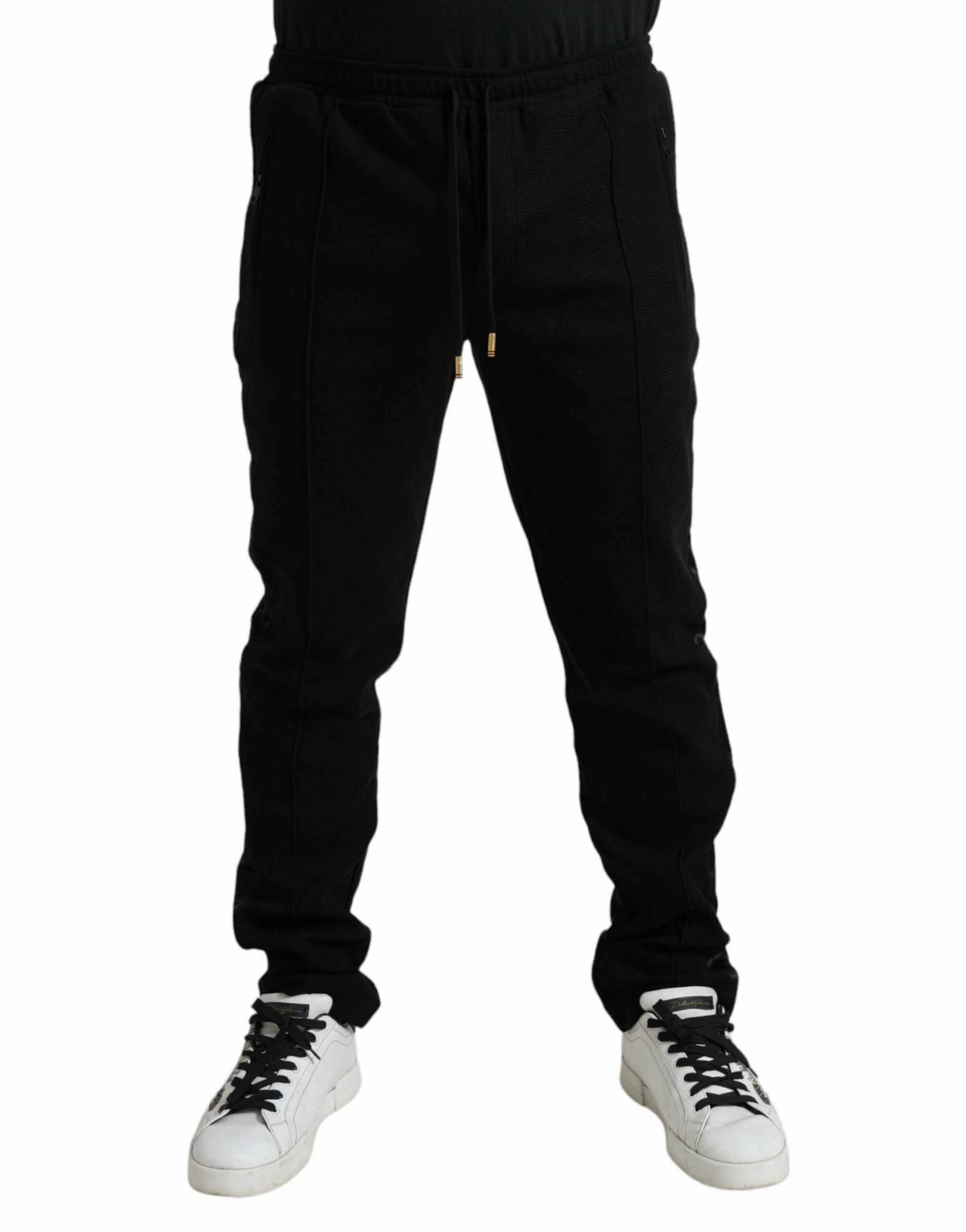 Dolce & Gabbana Elegant Cotton Blend Jogger Men's Pants