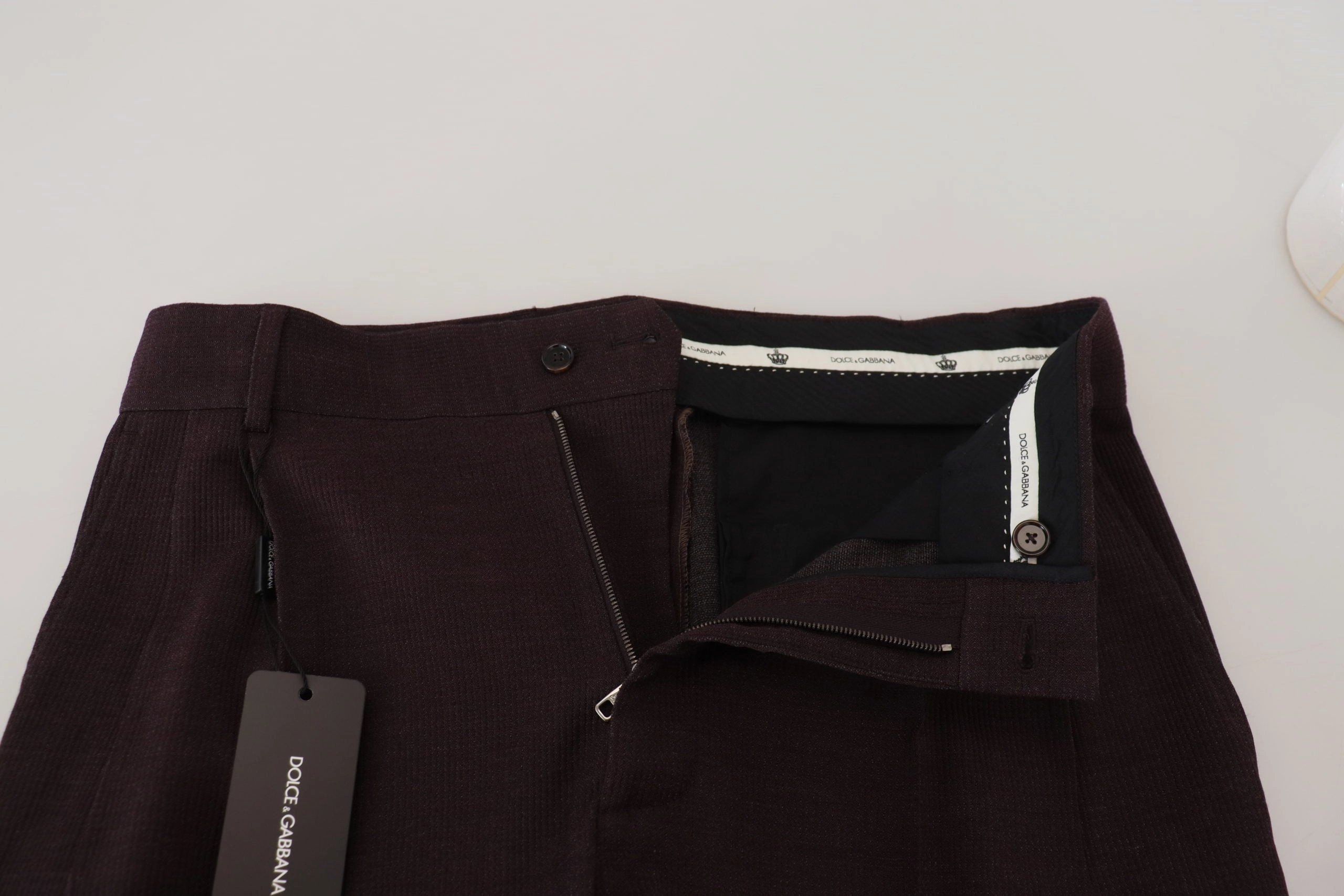 Dolce & Gabbana Elegant Cotton Blend Men's Trousers