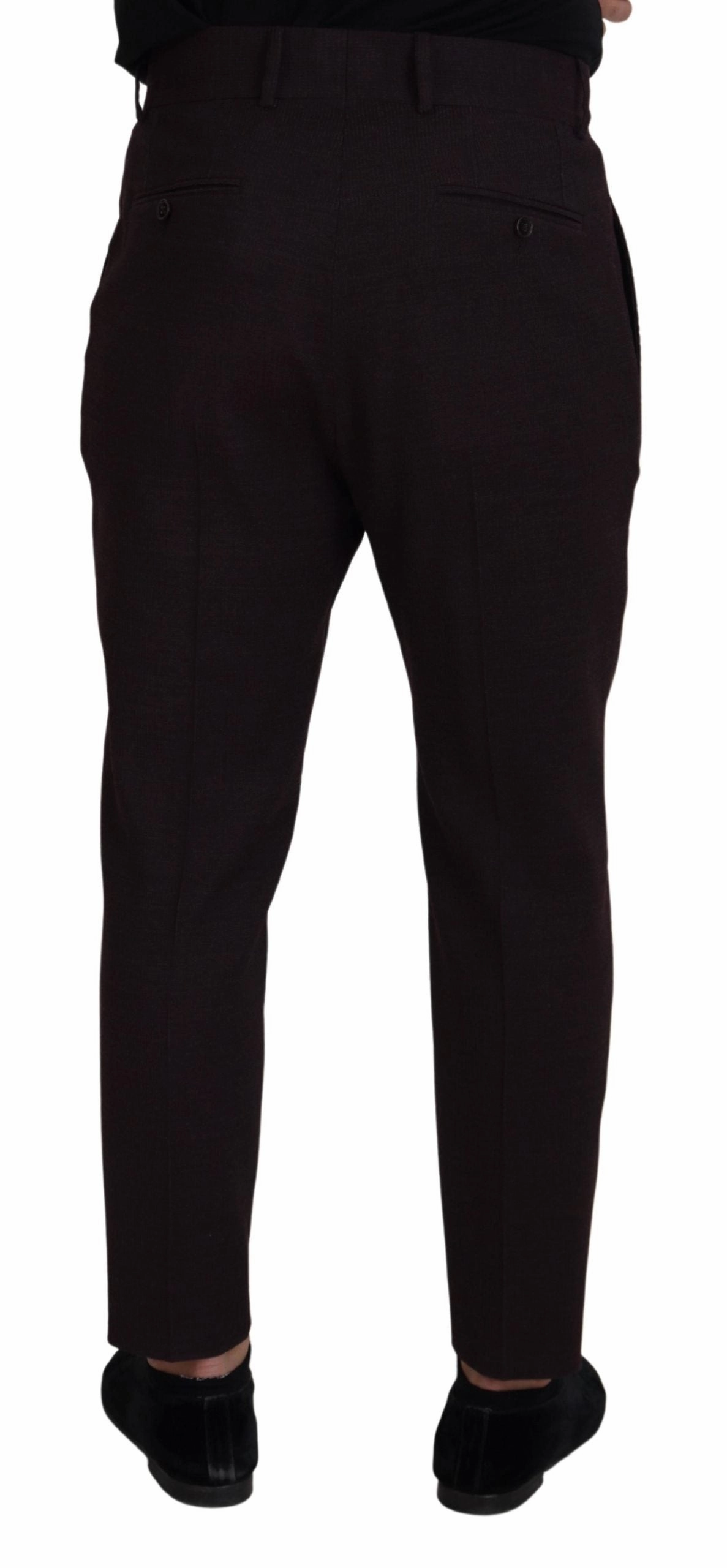 Dolce & Gabbana Elegant Cotton Blend Men's Trousers