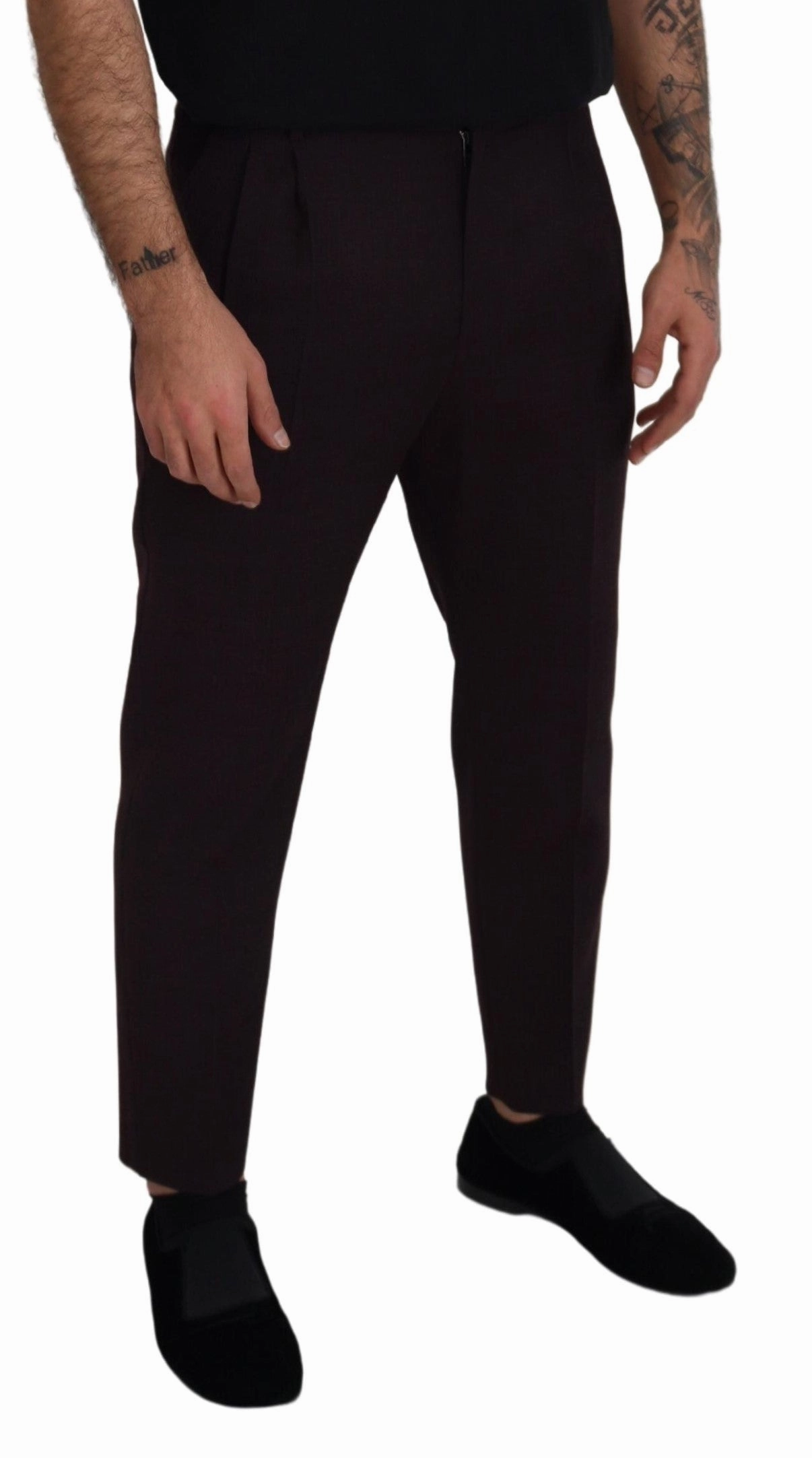 Dolce & Gabbana Elegant Cotton Blend Men's Trousers