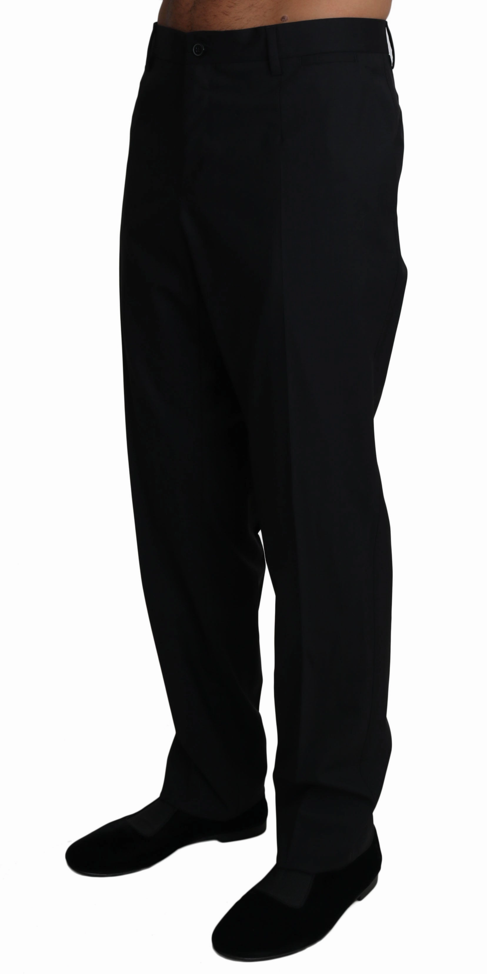 Dolce & Gabbana Elegant Formal Wool Blend Men's Trousers
