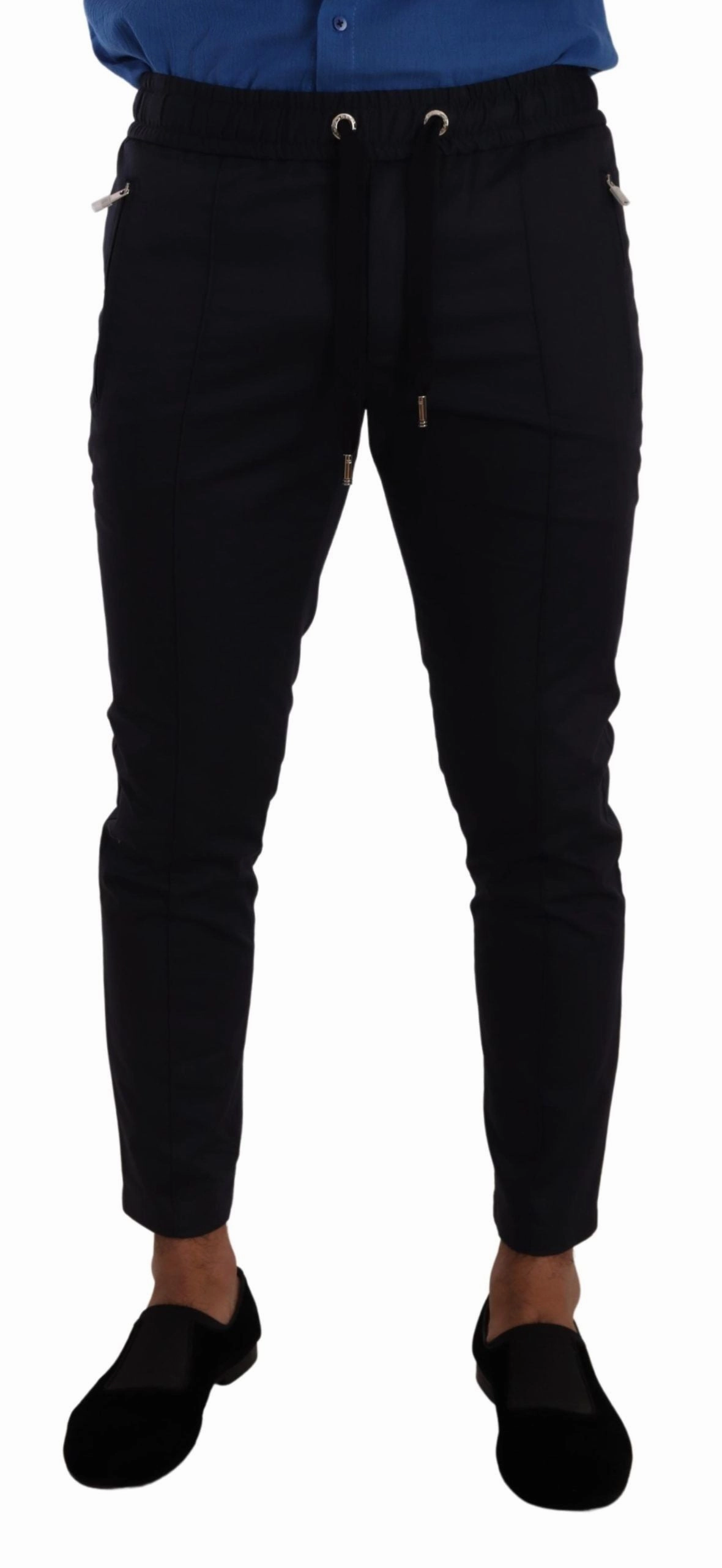 Dolce & Gabbana Elegant  Skinny Jogging Men's Pants