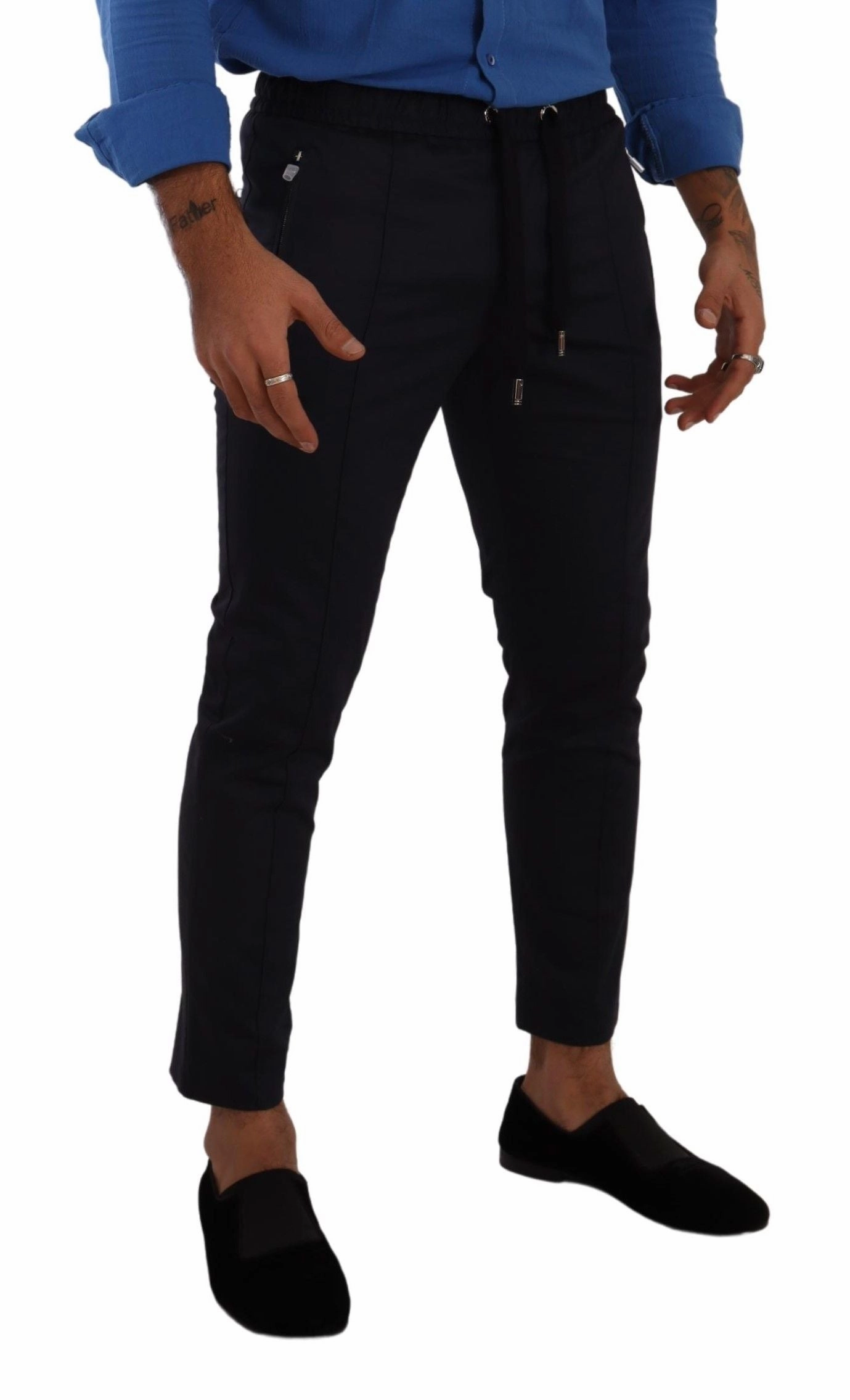 Dolce & Gabbana Elegant  Skinny Jogging Men's Pants