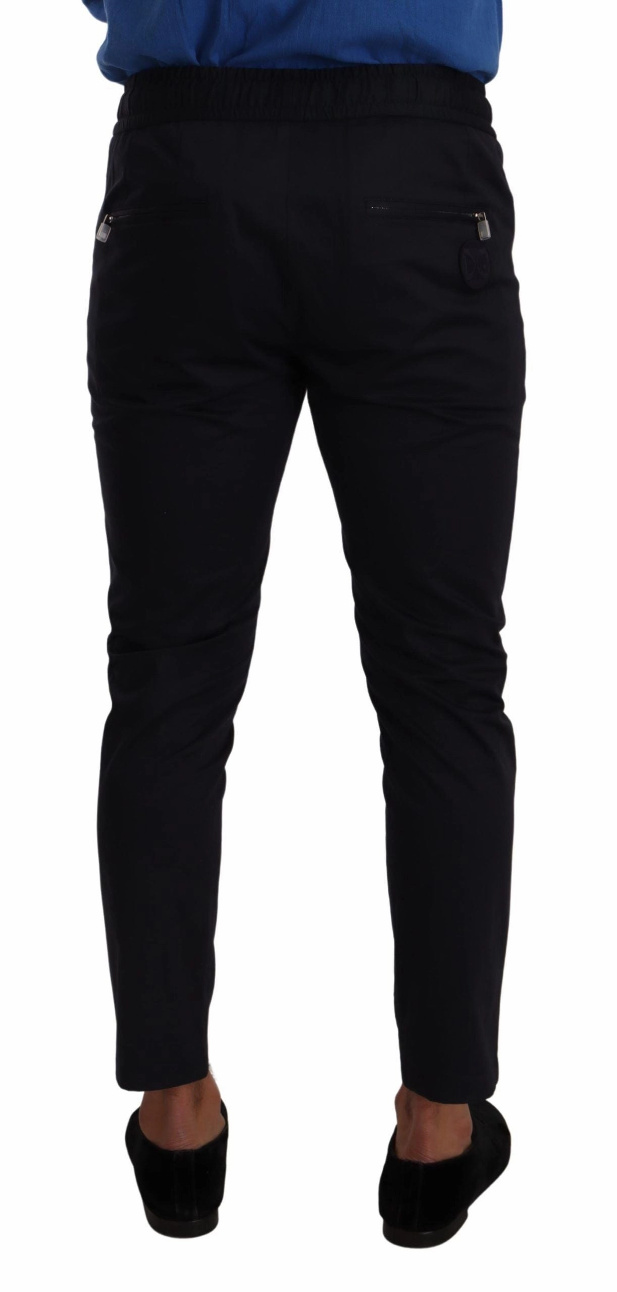 Dolce & Gabbana Elegant  Skinny Jogging Men's Pants