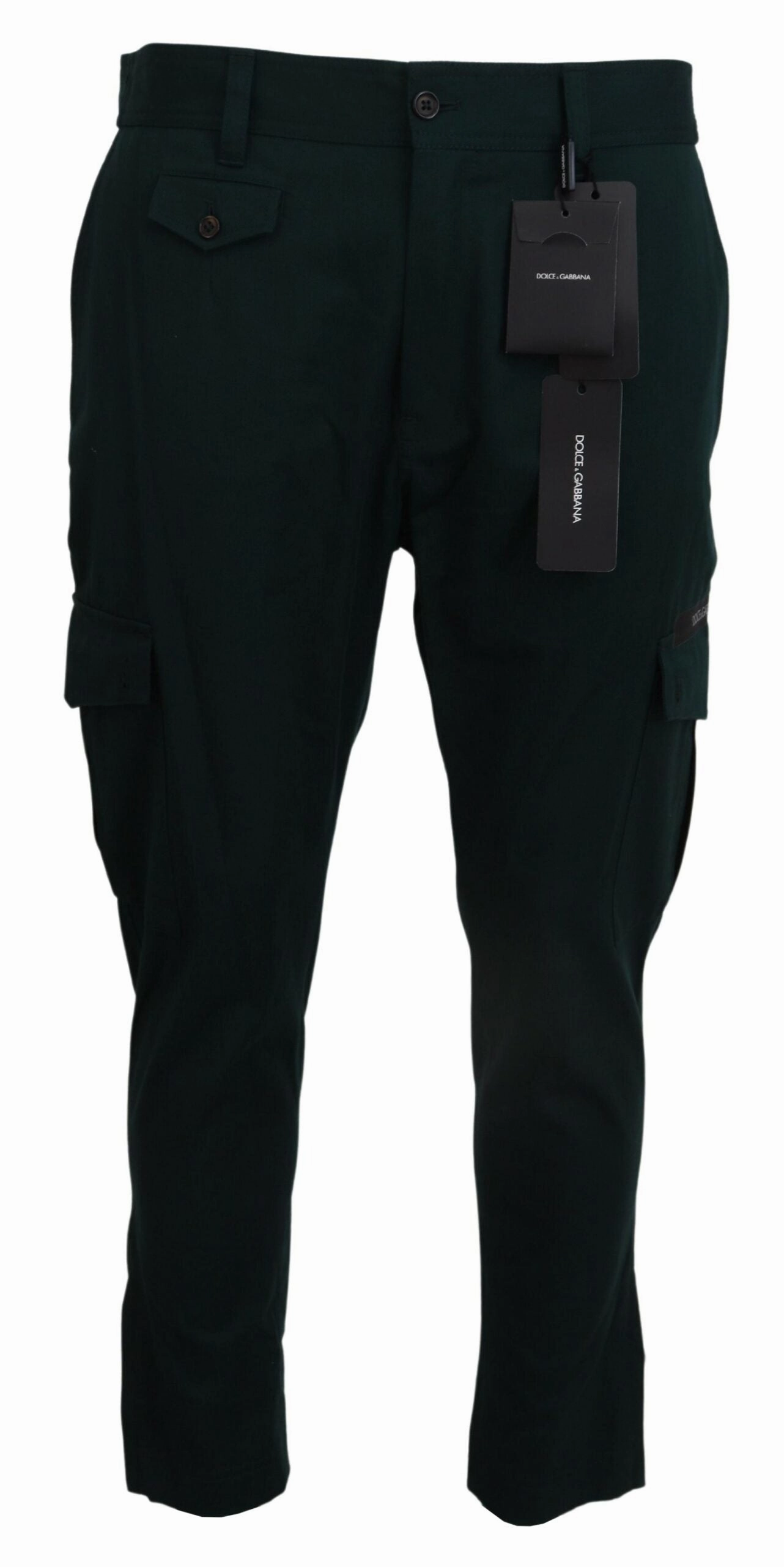 Dolce & Gabbana Elegant Slim Fit Cargo Men's Jeans