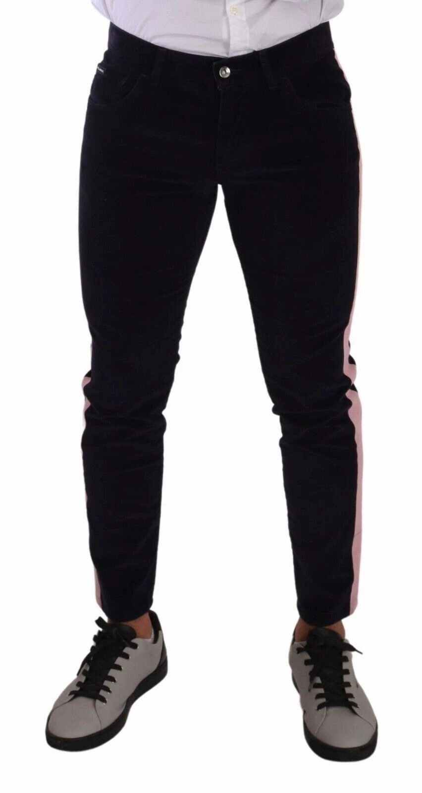 Dolce & Gabbana Elegant Slim Fit Corduroy Skinny Men's Jeans