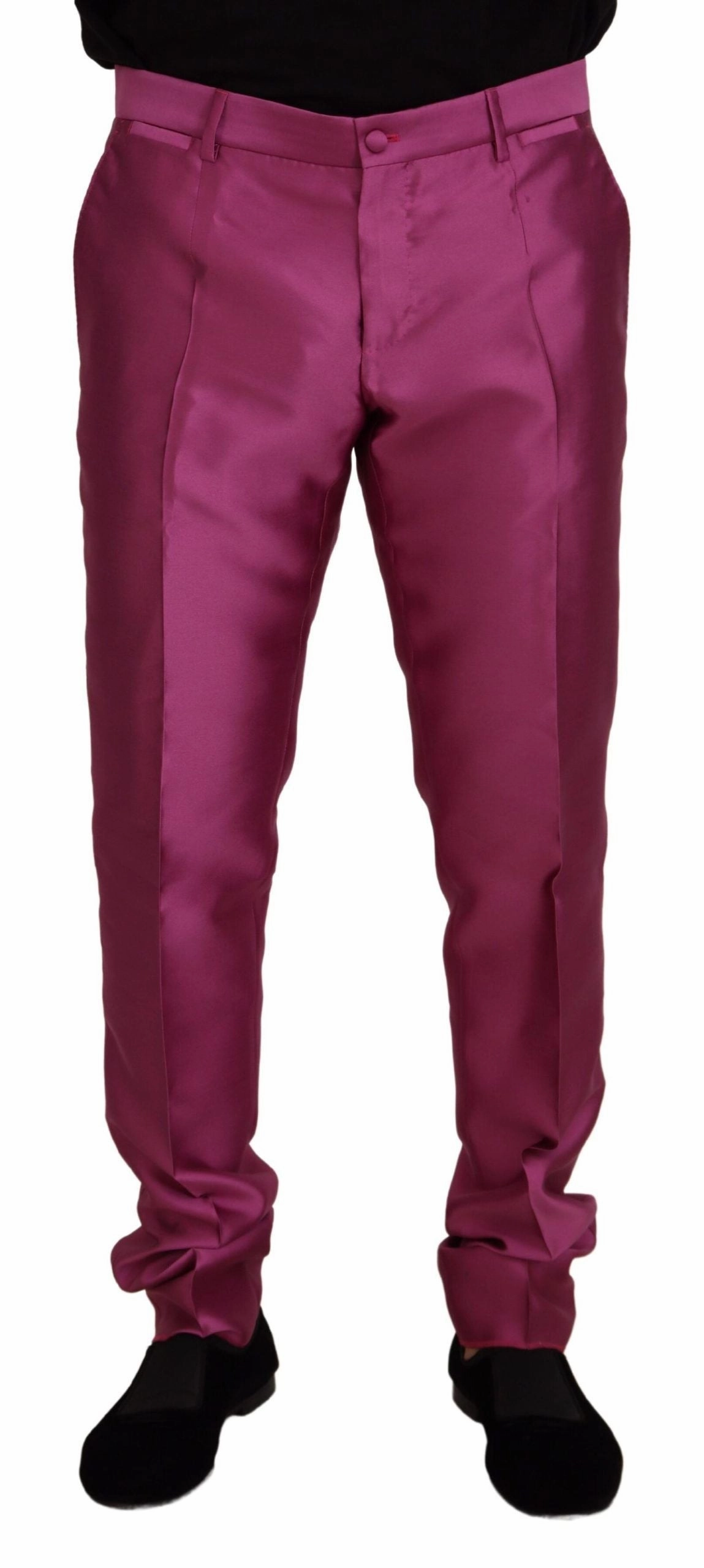 Dolce & Gabbana Elegant Slim Fit Formal Dress Pants in Men's