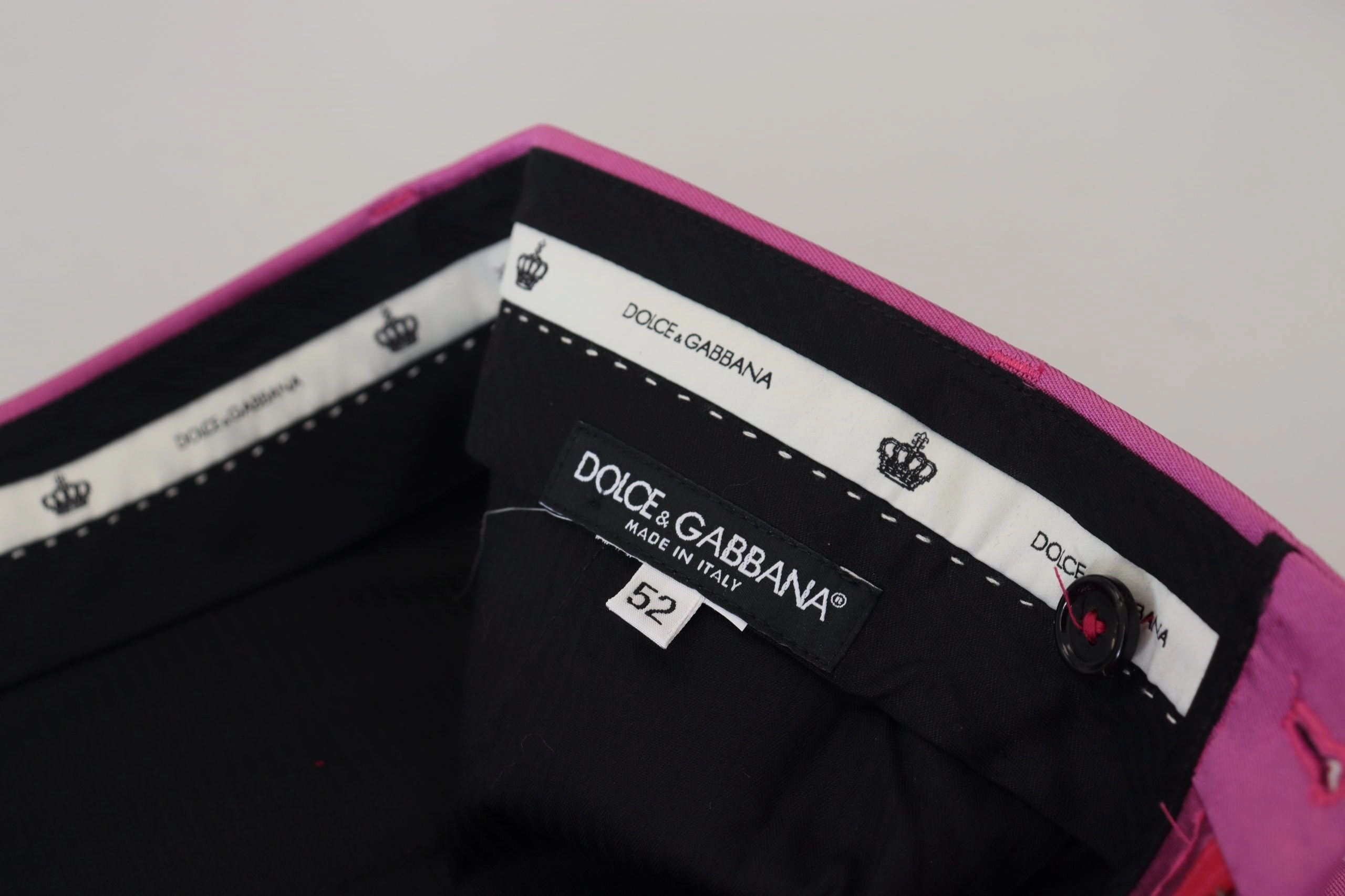 Dolce & Gabbana Elegant Slim Fit Formal Dress Pants in Men's