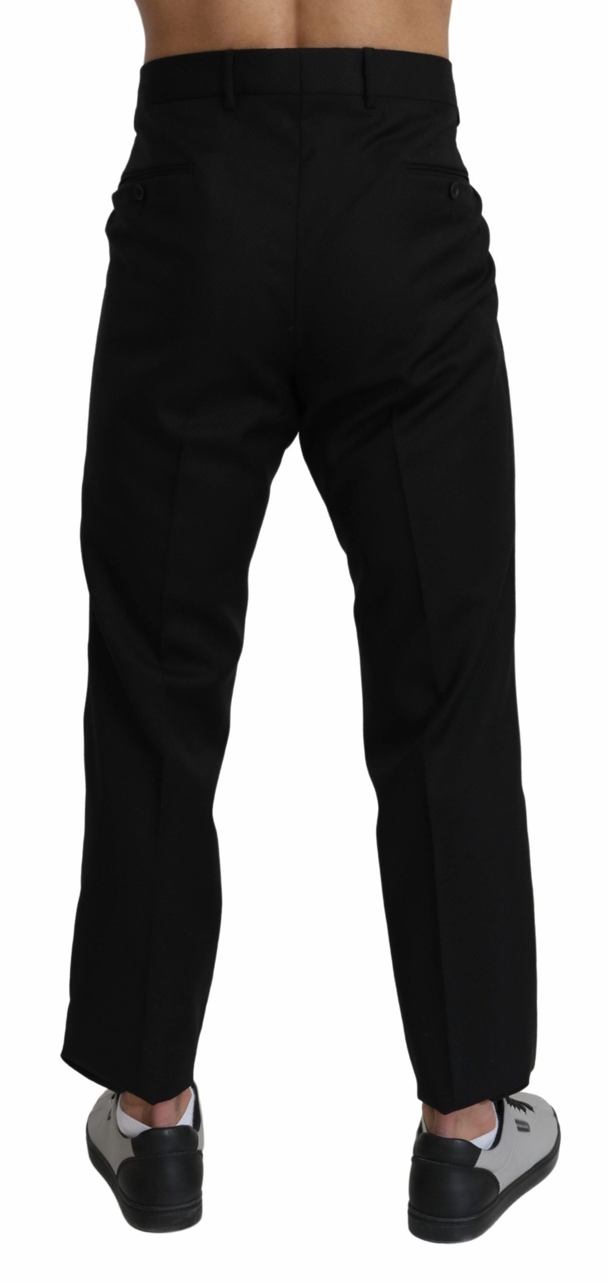 Dolce & Gabbana Elegant Slim Fit Formal Men's Trousers