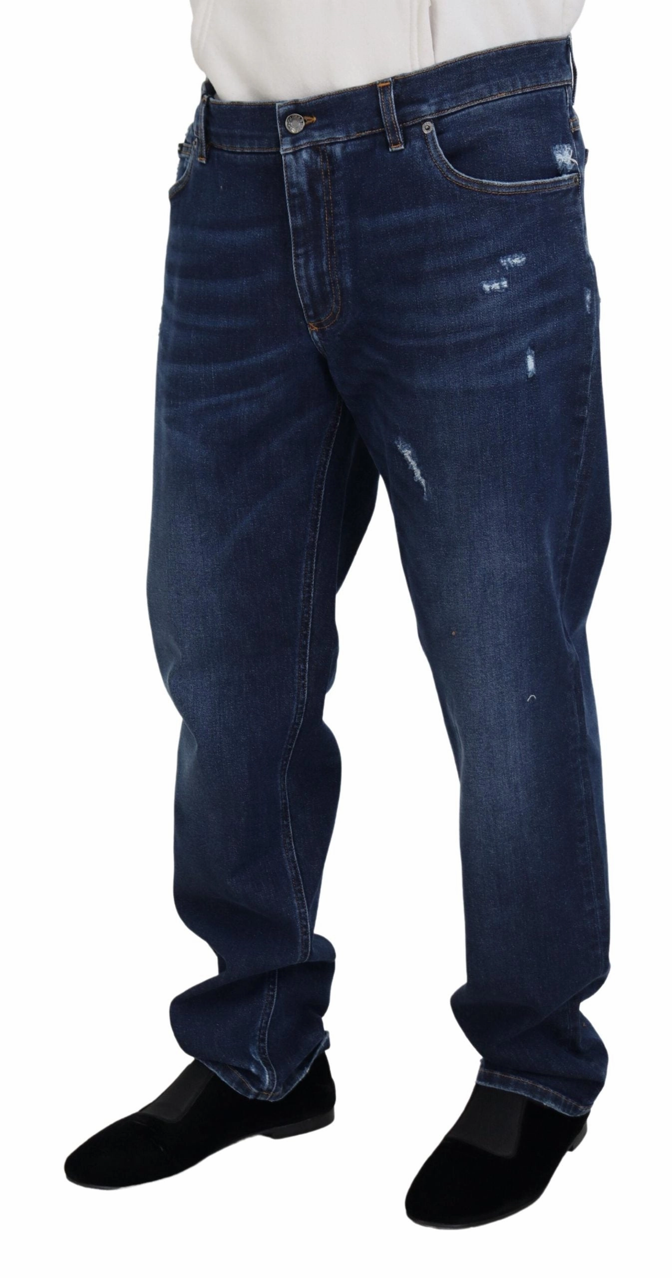 Dolce & Gabbana Elegant Washed Men's Pants