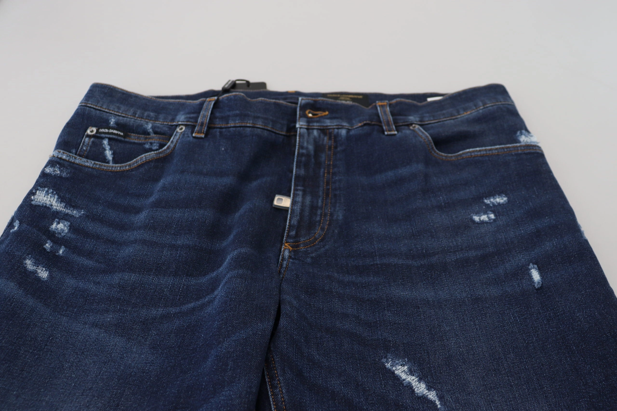 Dolce & Gabbana Elegant Washed Men's Pants