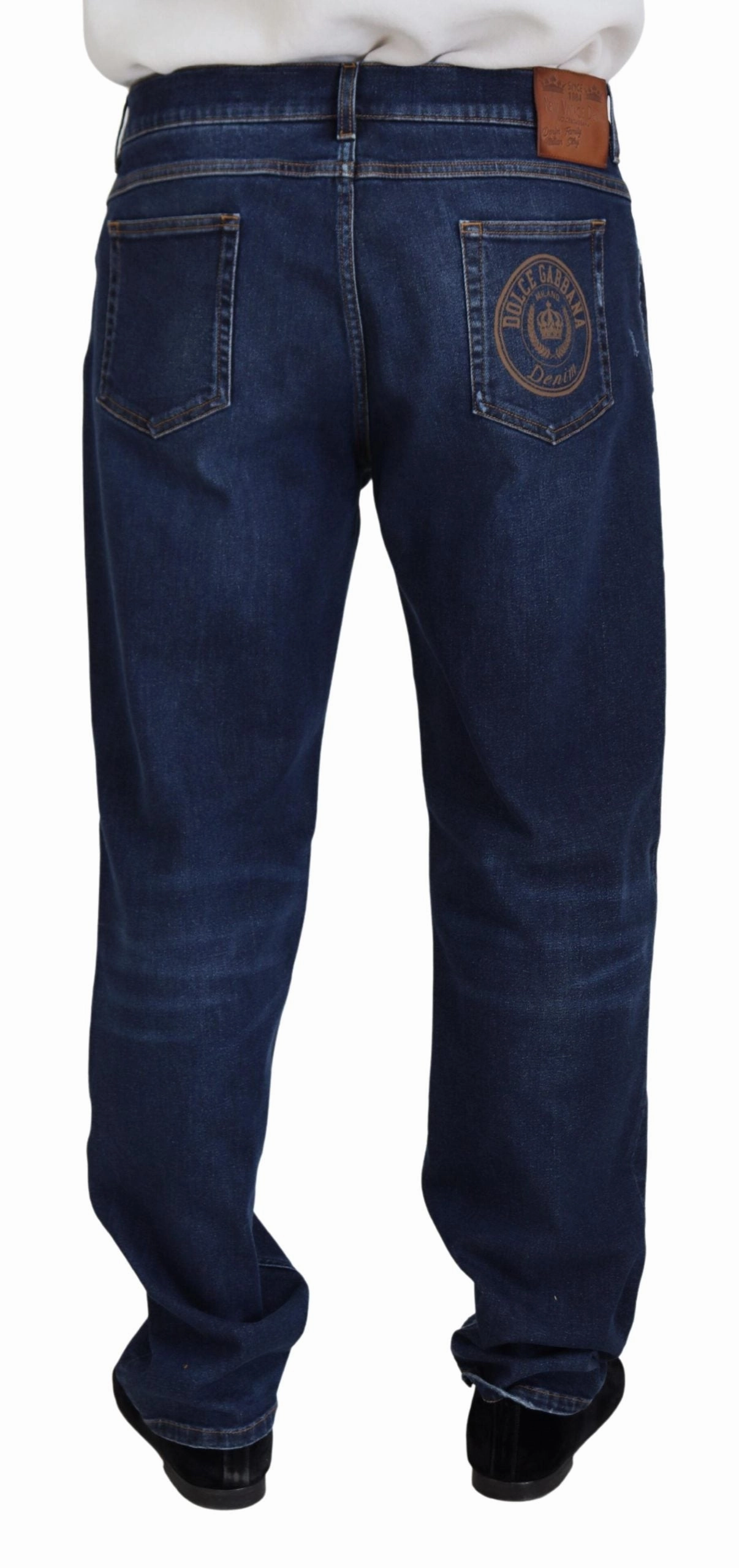 Dolce & Gabbana Elegant Washed Men's Pants