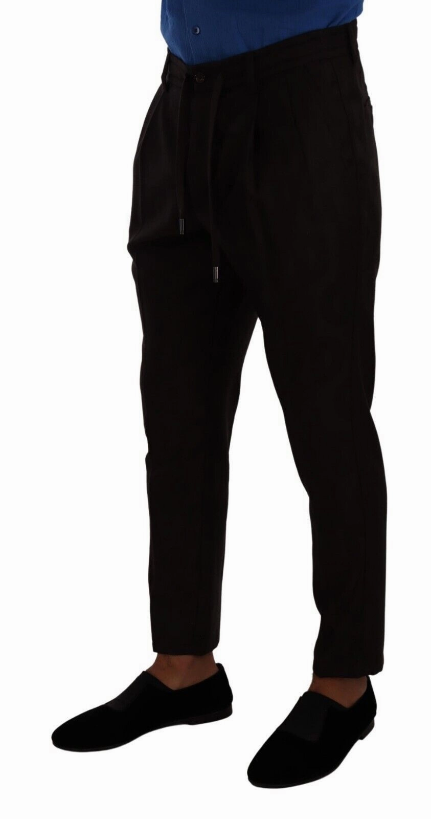 Dolce & Gabbana Elegant Wool Jogger Men's Pants