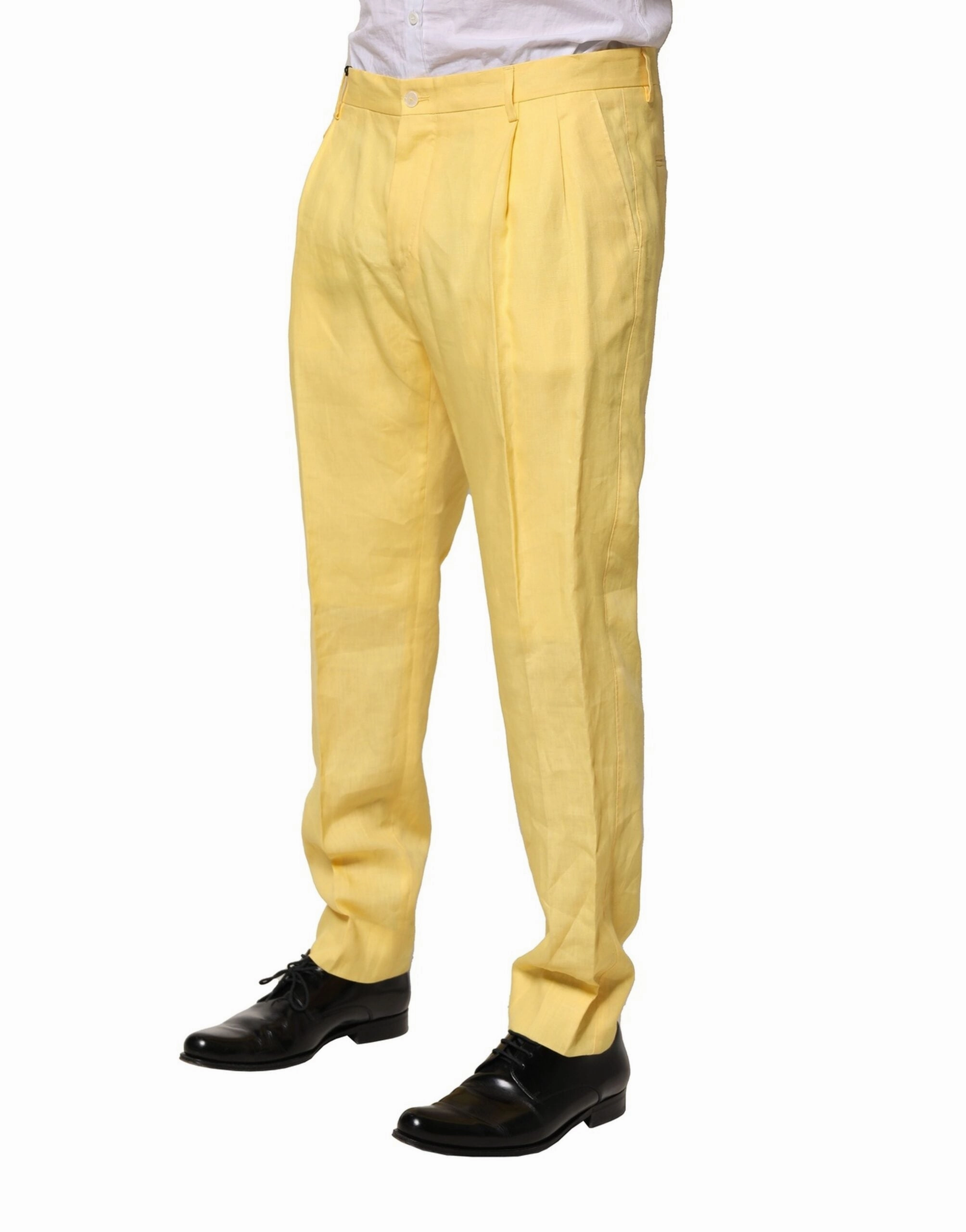 Dolce & Gabbana Flax Tape Dress Men Men's Pants